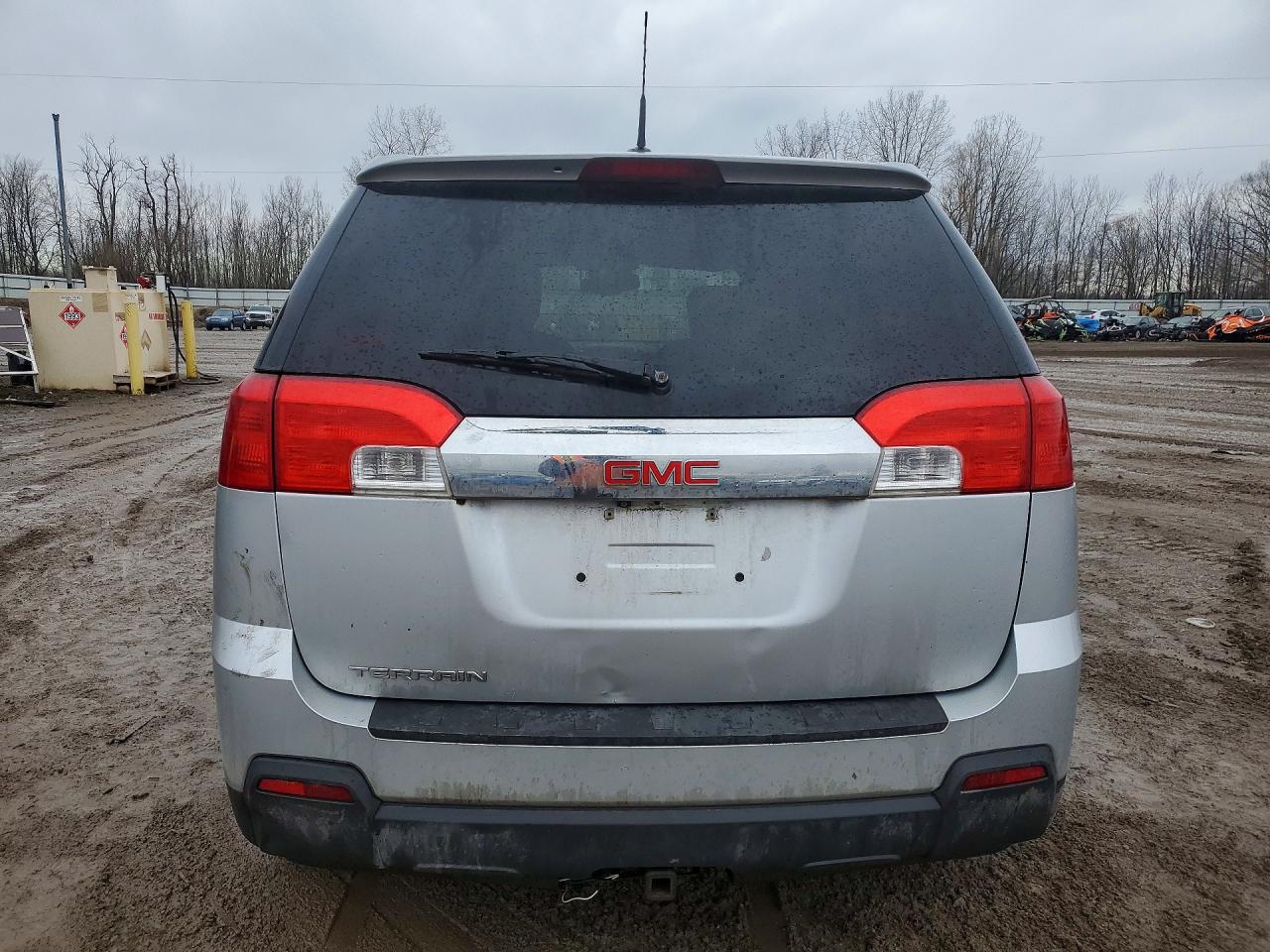 2015 Gmc Terrain Sle Silver vin: 2GKALMEK3F6235655