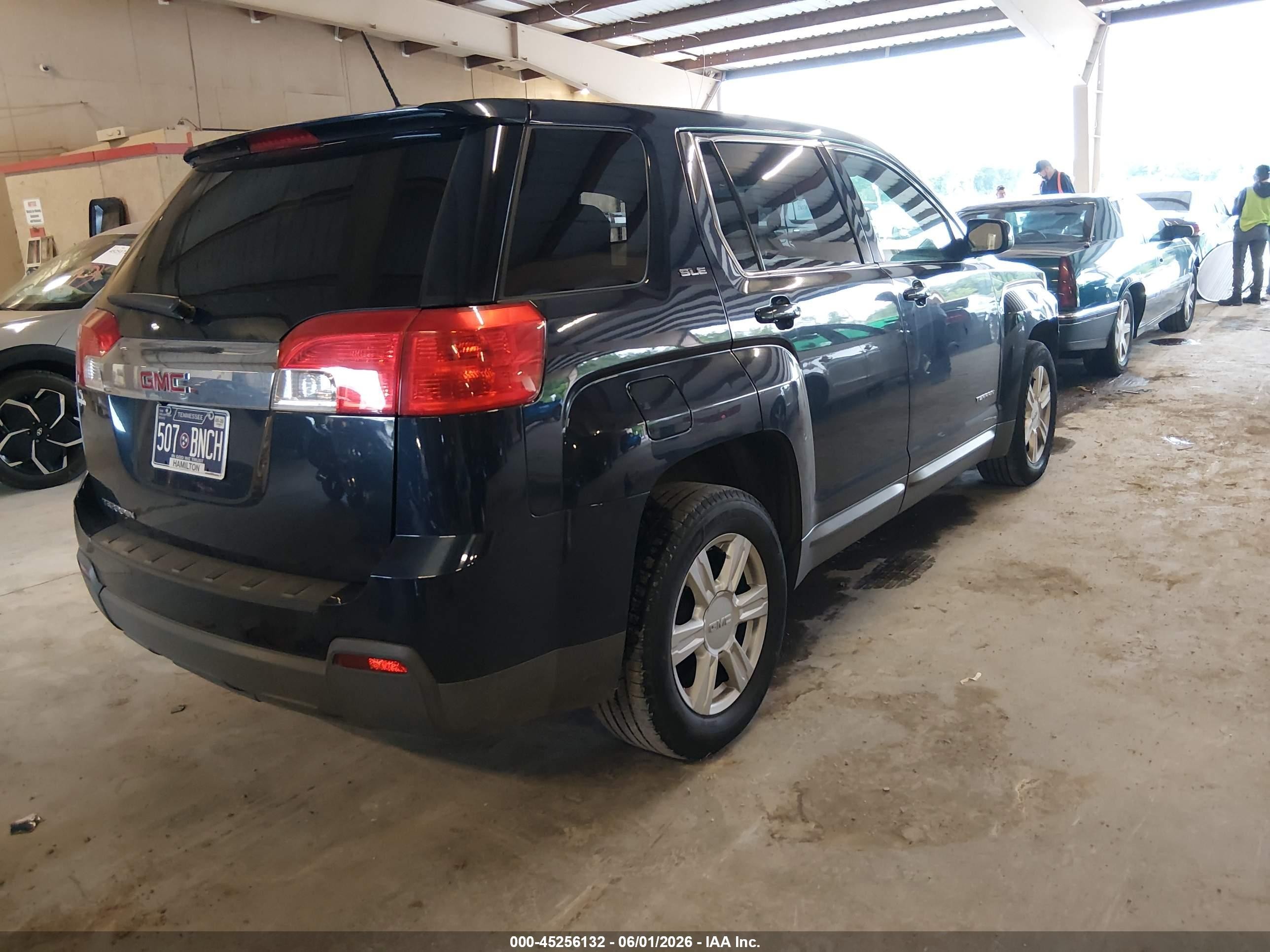 2015 Gmc Terrain Sle-1 Black vin: 2GKALMEK3F6266744