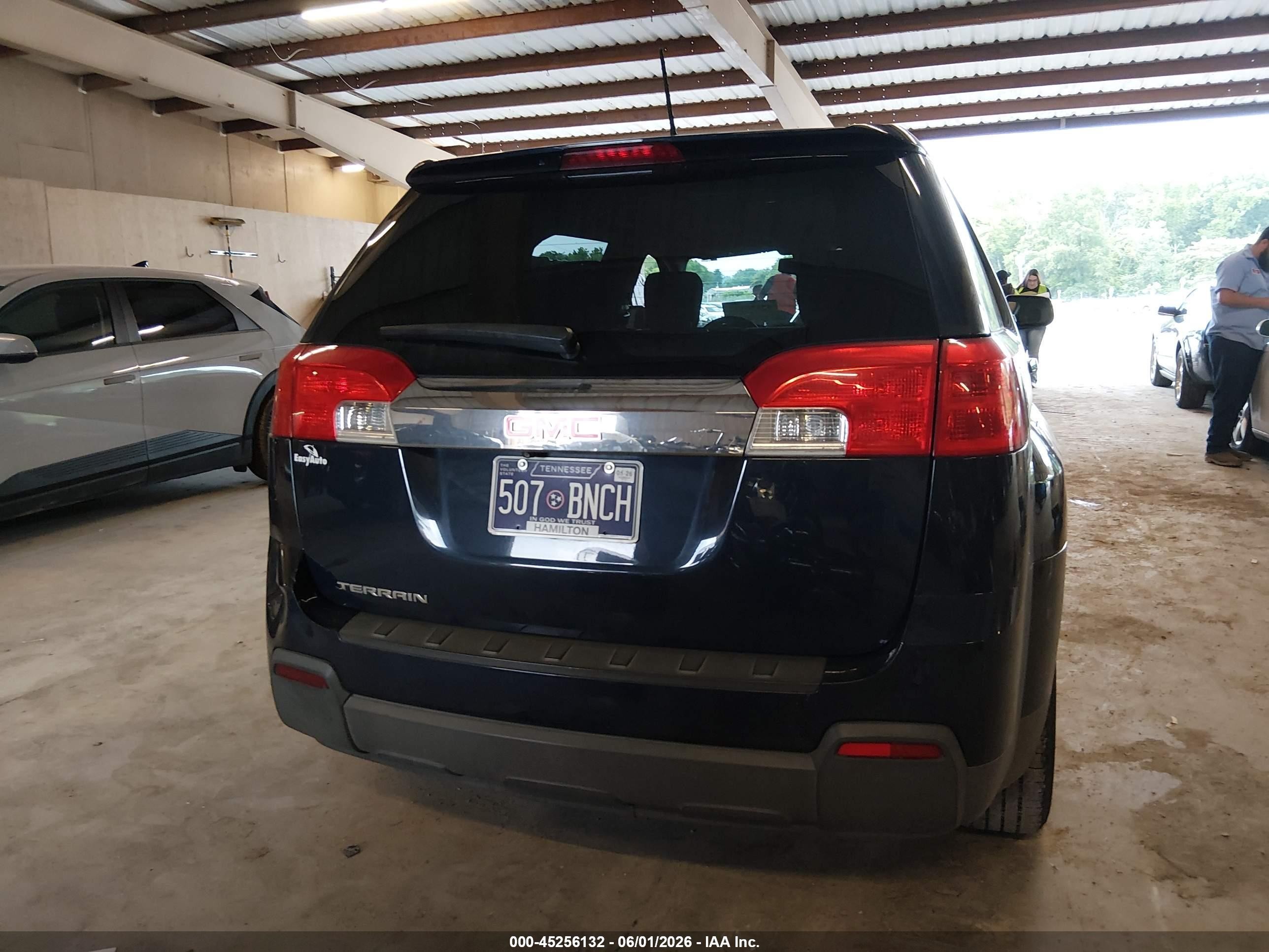 2015 Gmc Terrain Sle-1 Black vin: 2GKALMEK3F6266744