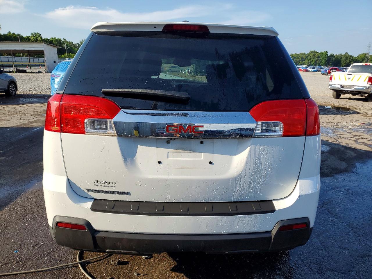 2015 Gmc Terrain Sle White vin: 2GKALMEK3F6278764