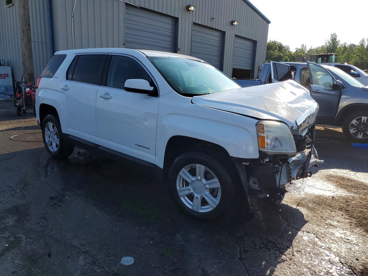 2015 Gmc Terrain Sle White vin: 2GKALMEK3F6278764