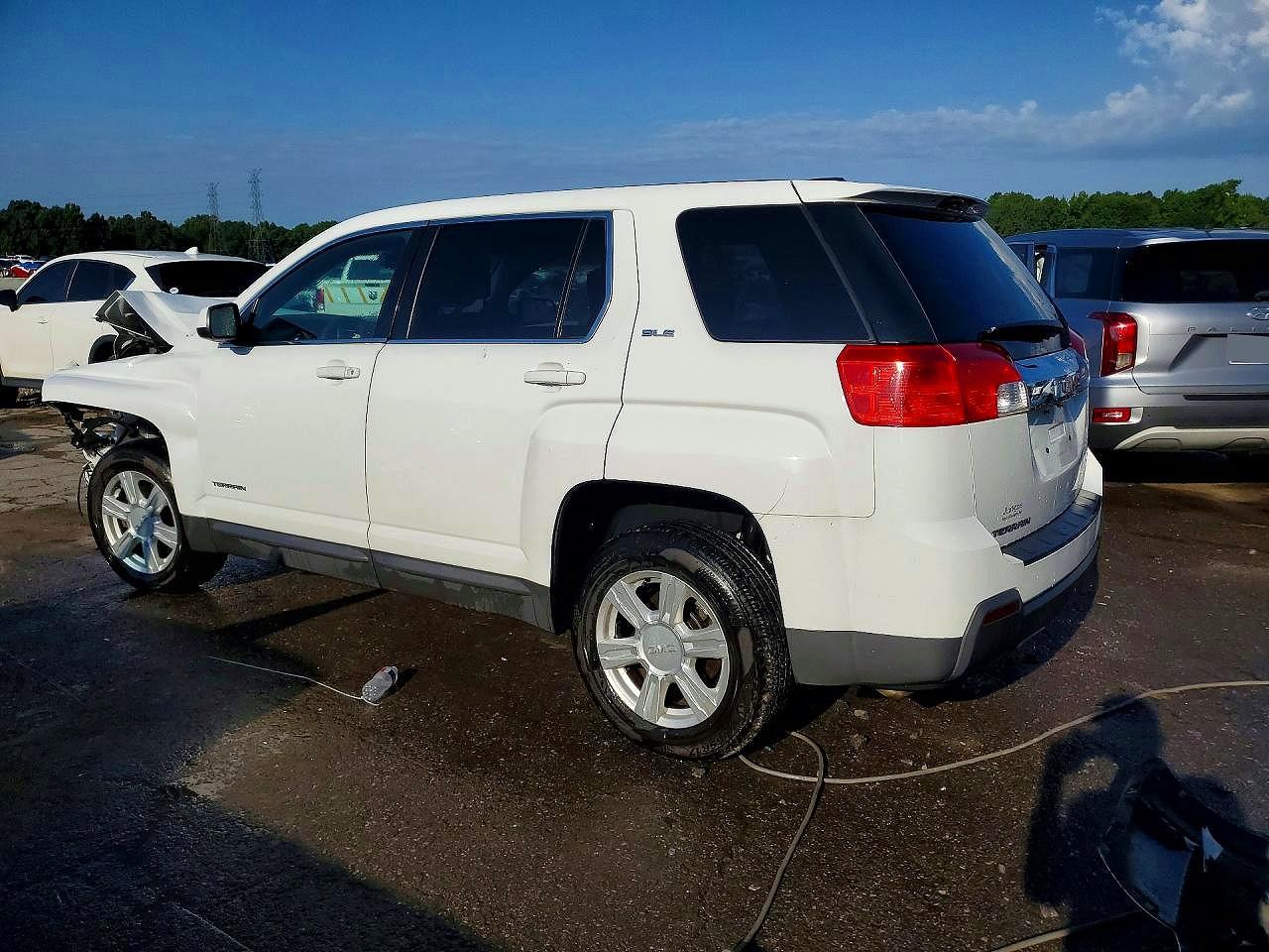 2015 Gmc Terrain Sle White vin: 2GKALMEK3F6278764