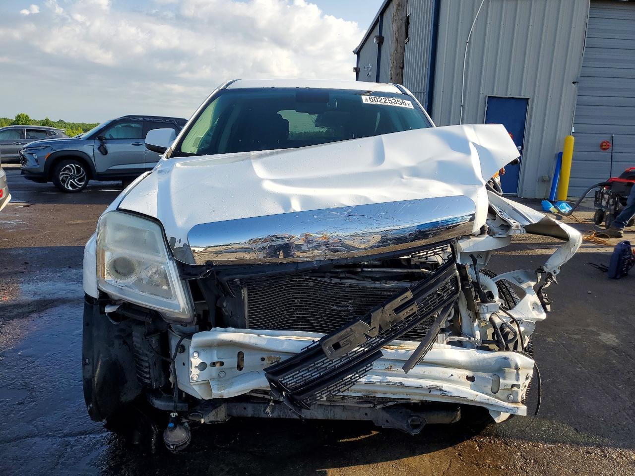 2015 Gmc Terrain Sle White vin: 2GKALMEK3F6278764