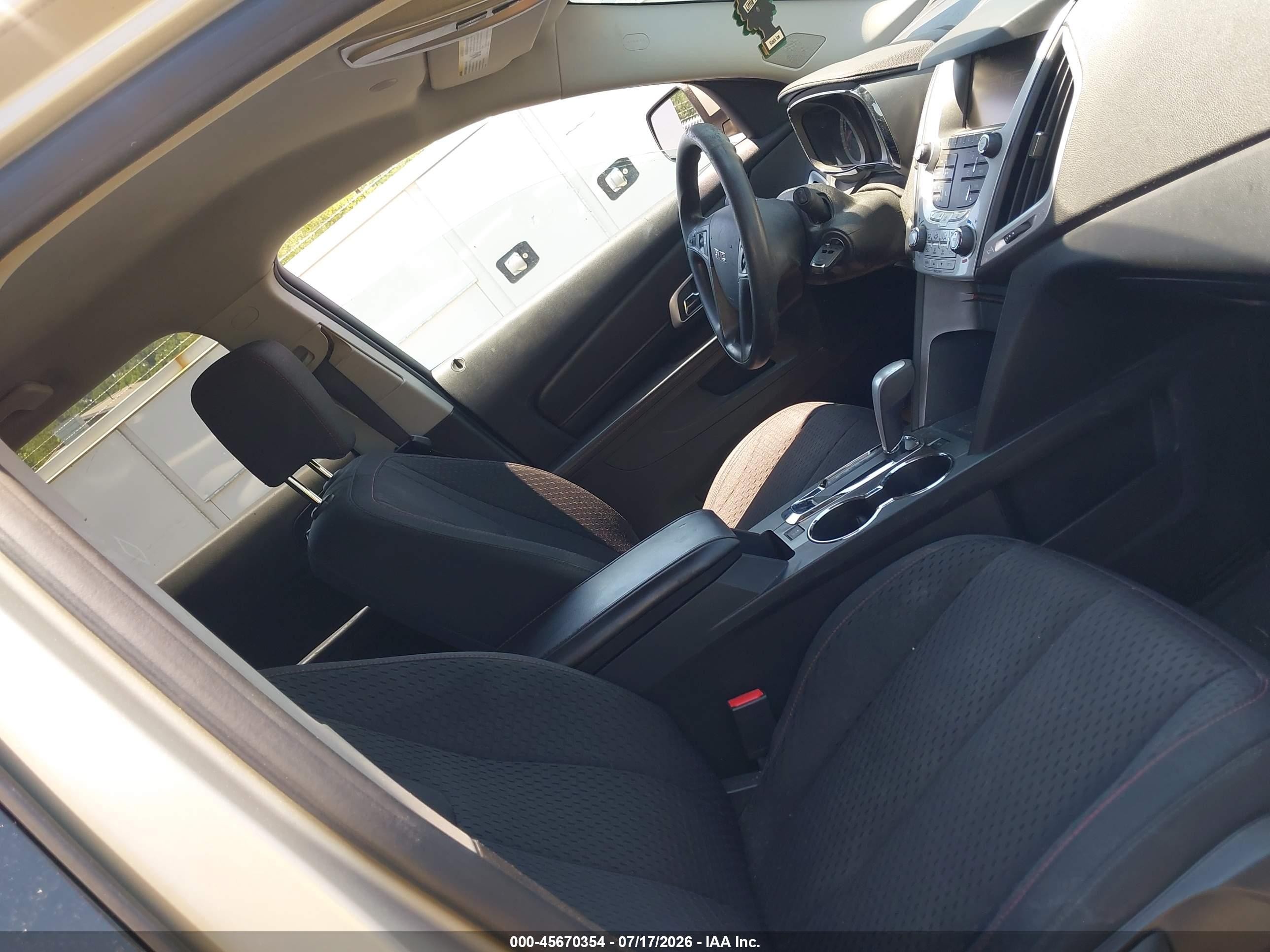 2015 Gmc Terrain Sle-1 Beige vin: 2GKALMEK3F6348473