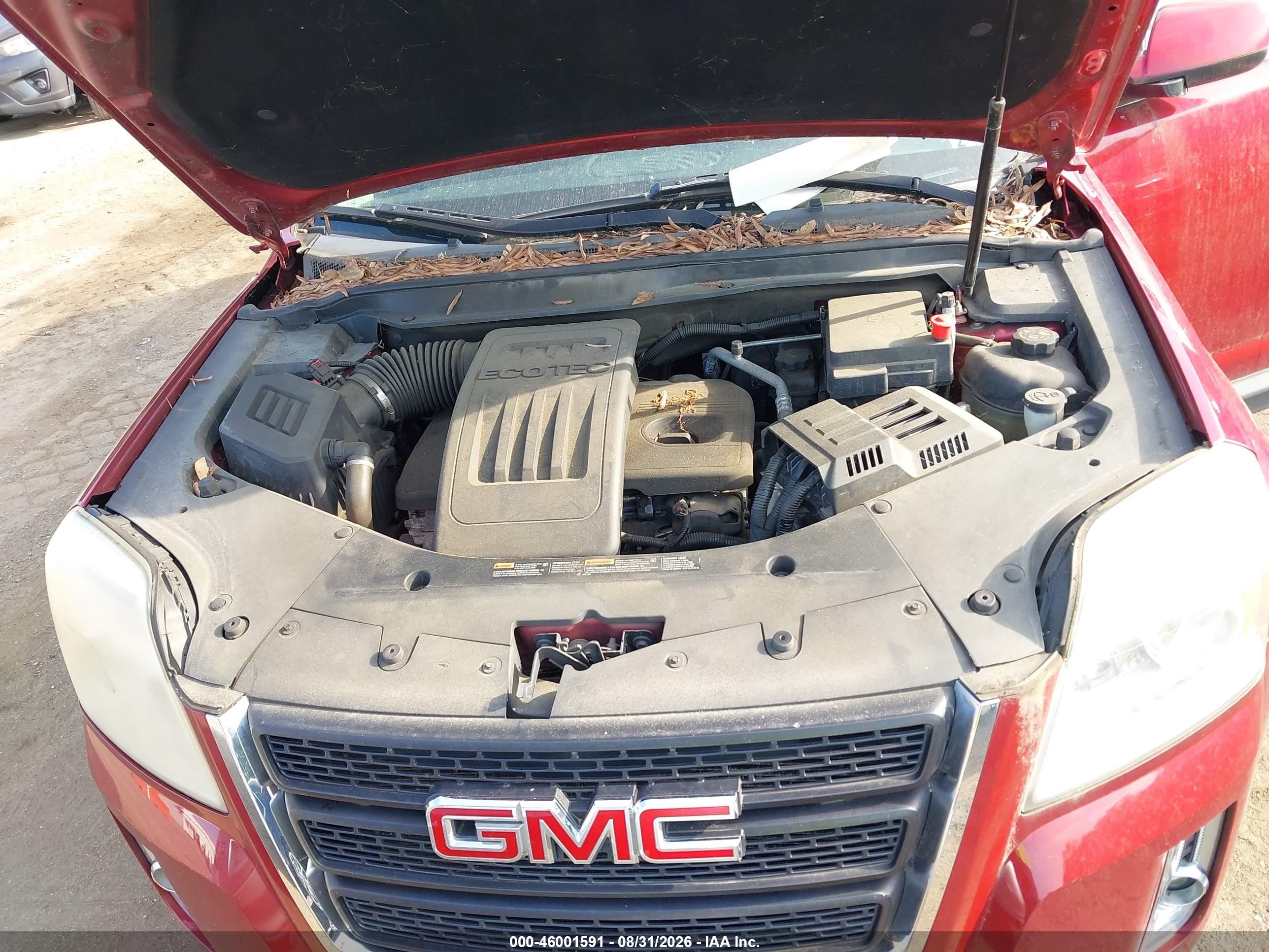 2015 Gmc Terrain Sle-1 Красный vin: 2GKALMEK3F6357349