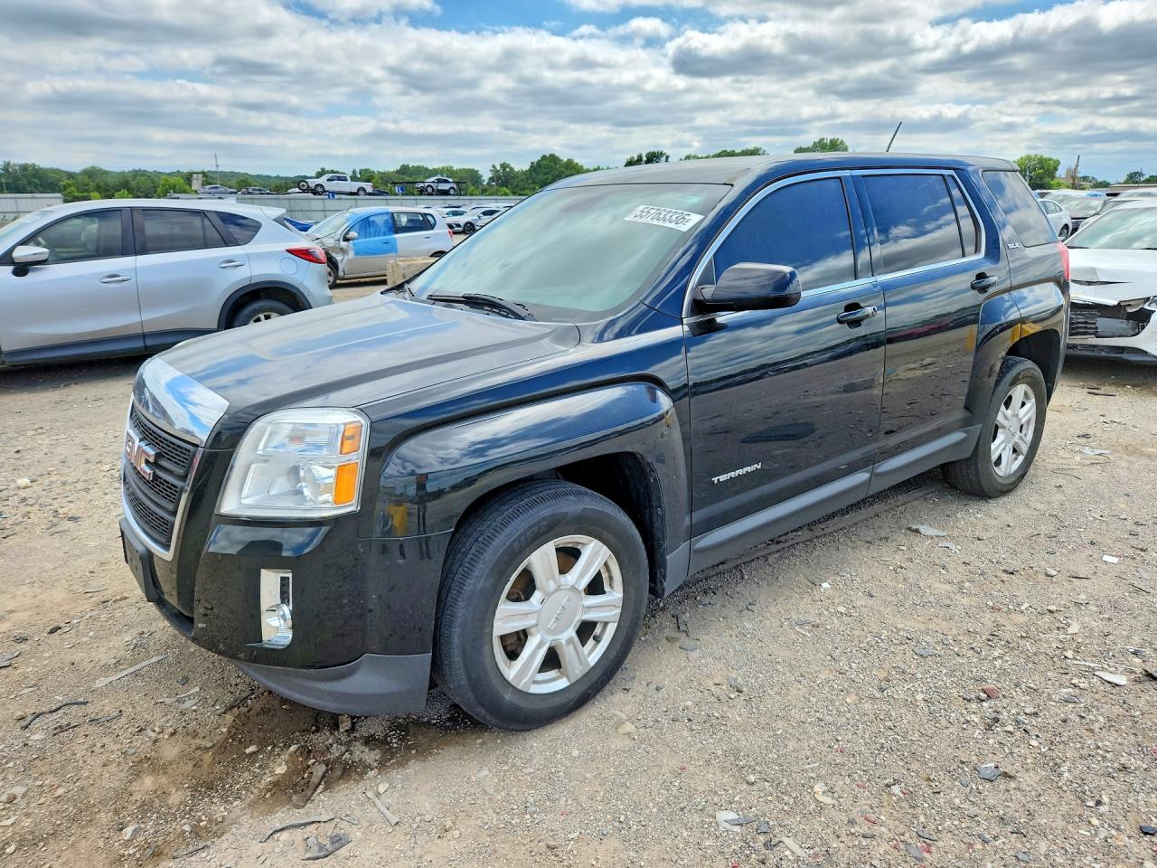 2015 Gmc Terrain Sle Black vin: 2GKALMEK3F6400832