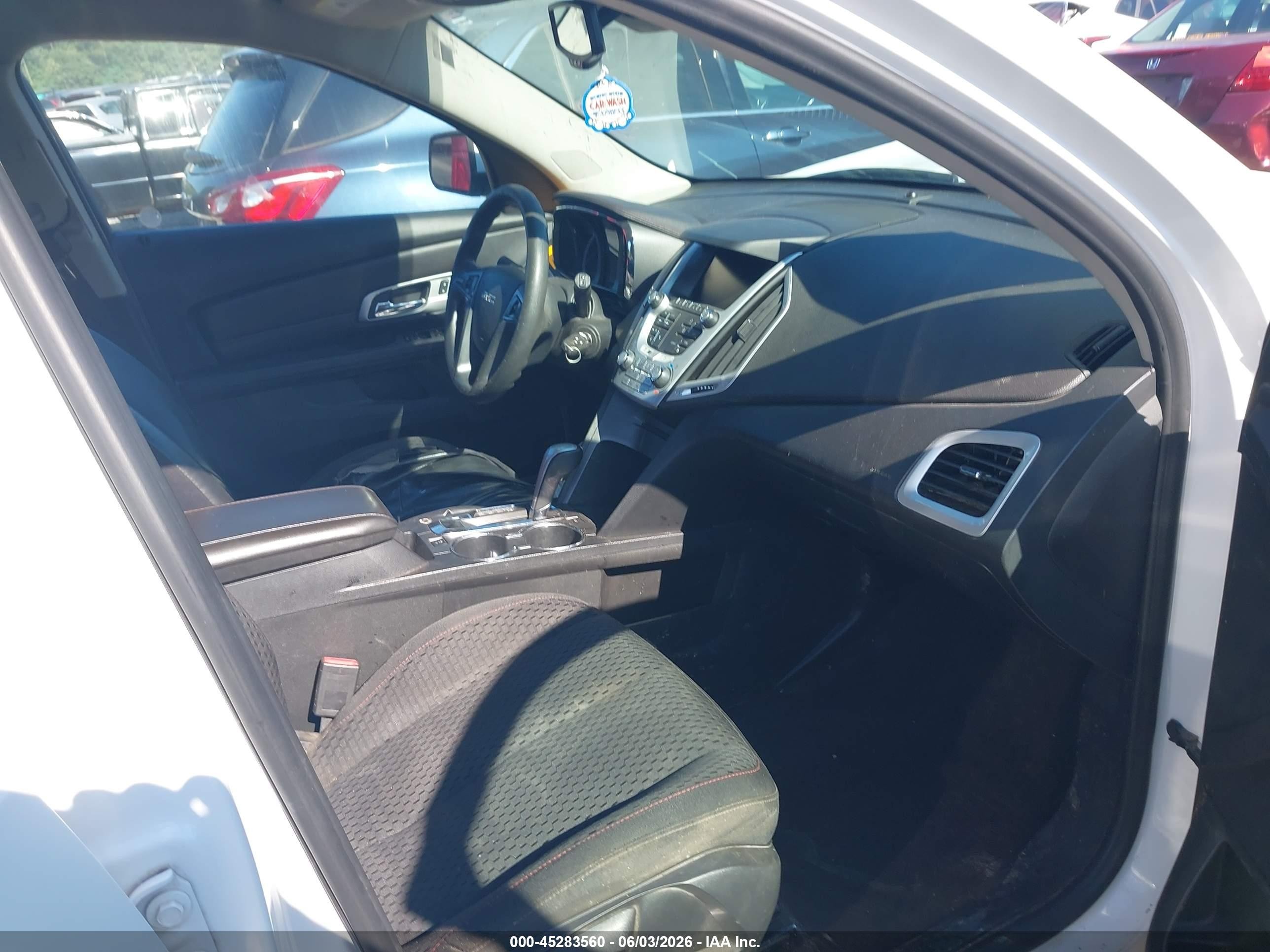 2015 Gmc Terrain Sle-1 White vin: 2GKALMEK3F6426640