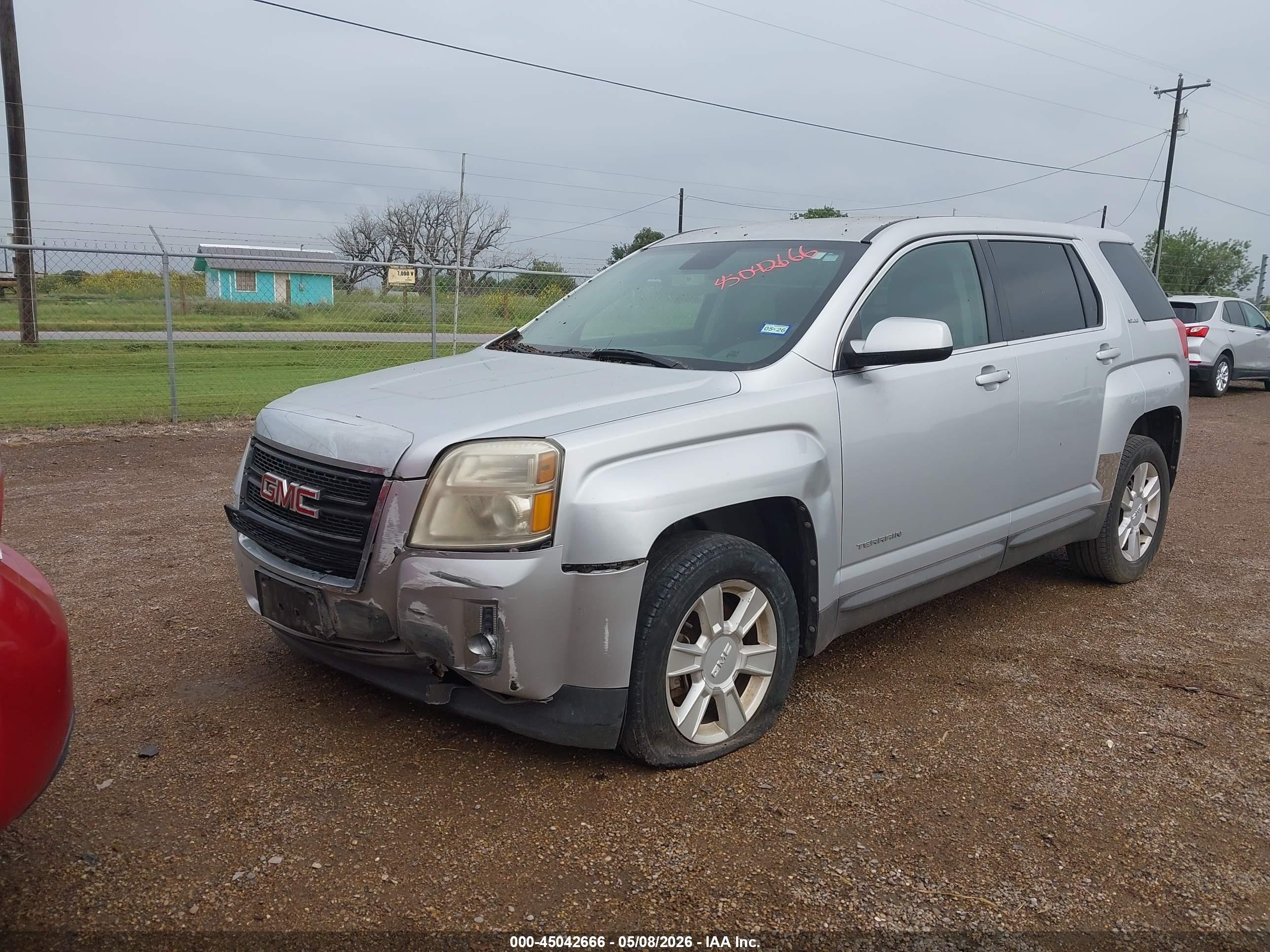 2012 Gmc Terrain Sle-1 Gray vin: 2GKALMEK4C6118811