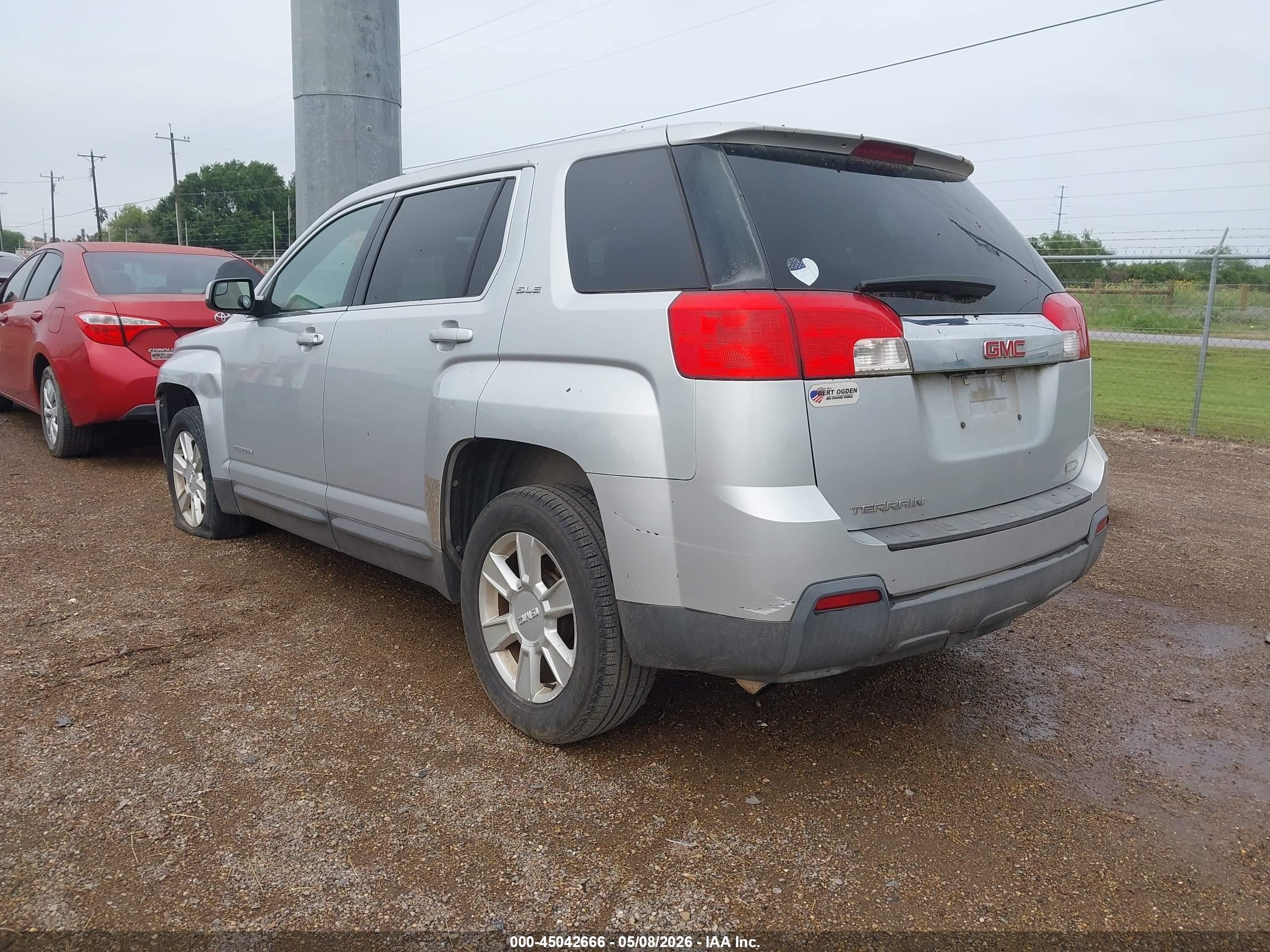 2012 Gmc Terrain Sle-1 Gray vin: 2GKALMEK4C6118811