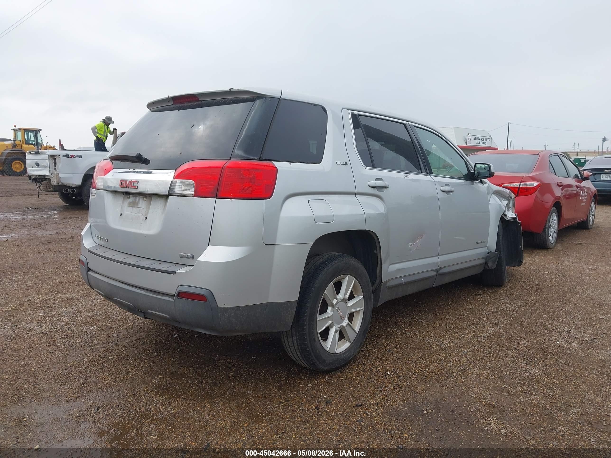 2012 Gmc Terrain Sle-1 Gray vin: 2GKALMEK4C6118811