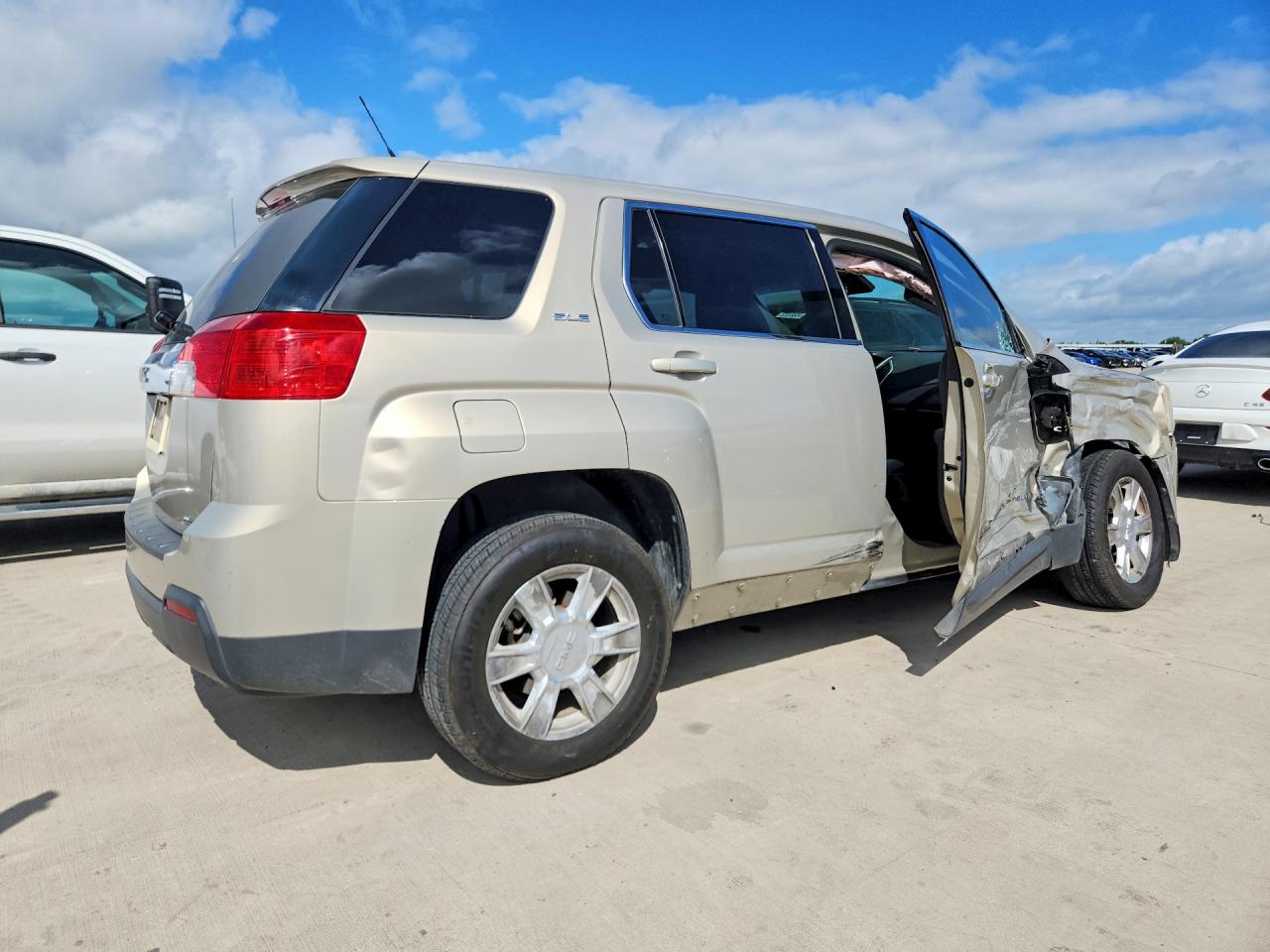 2012 Gmc Terrain Sle Tan vin: 2GKALMEK4C6233375
