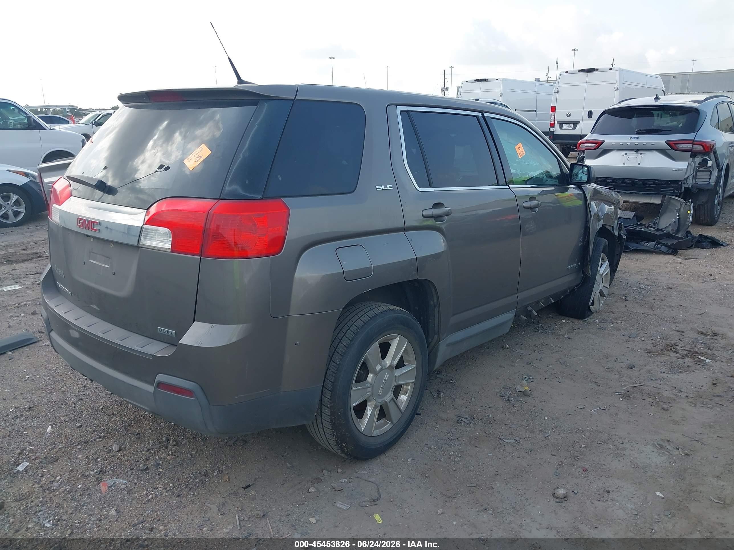 2012 Gmc Terrain Sle-1 Brown vin: 2GKALMEK4C6245705