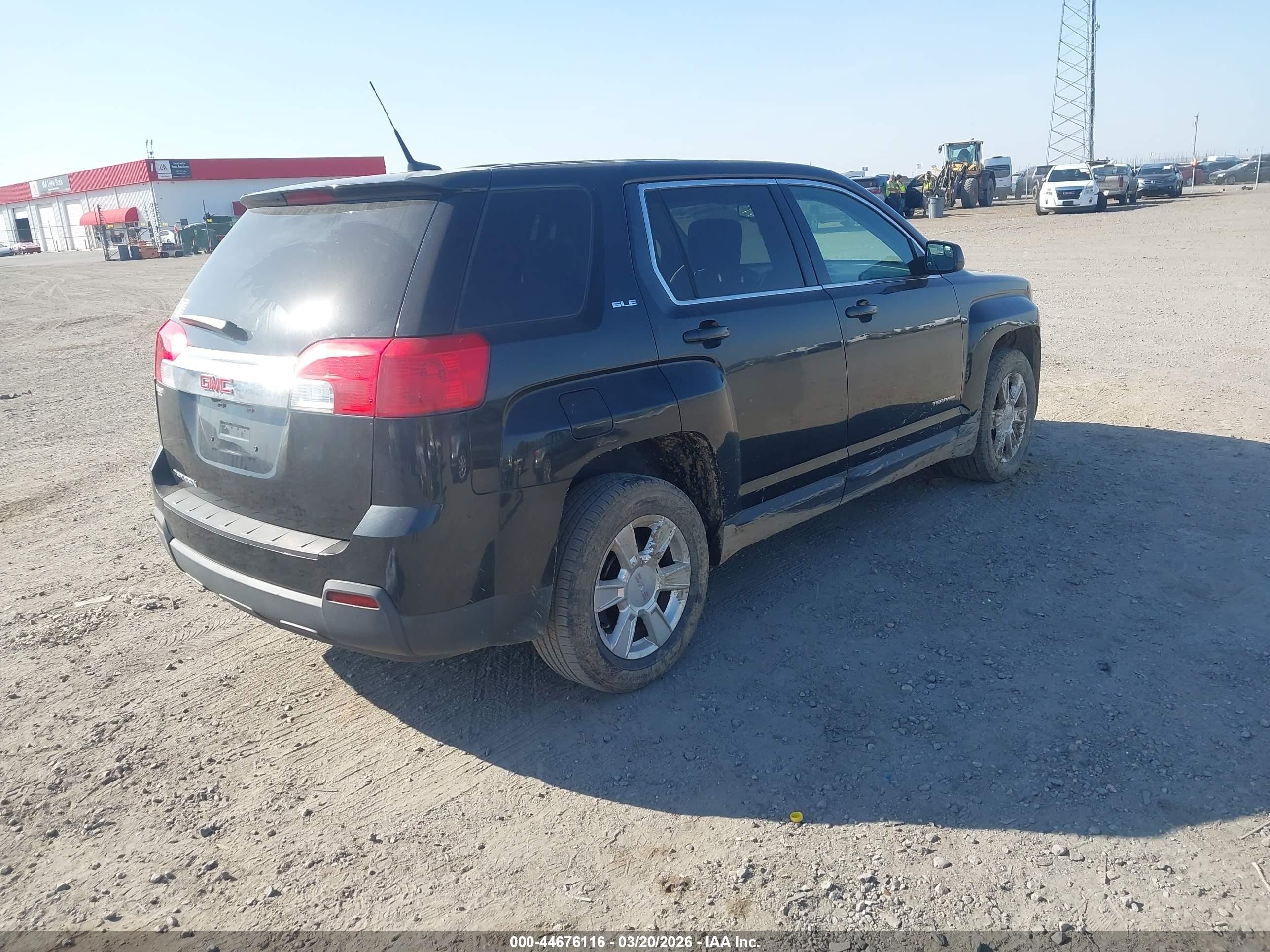 2012 Gmc Terrain Sle-1 Черный vin: 2GKALMEK4C6303585