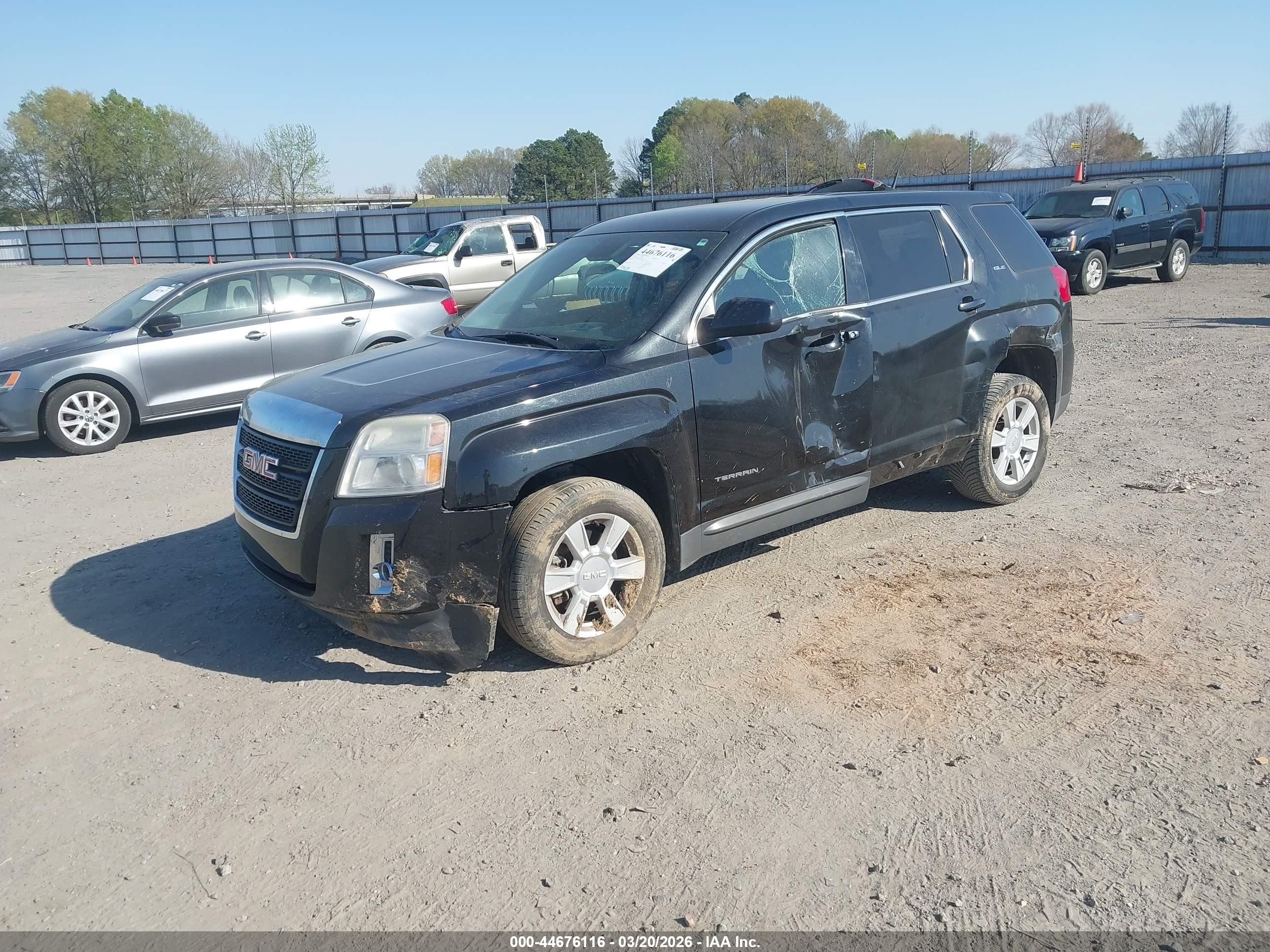 2012 Gmc Terrain Sle-1 Черный vin: 2GKALMEK4C6303585
