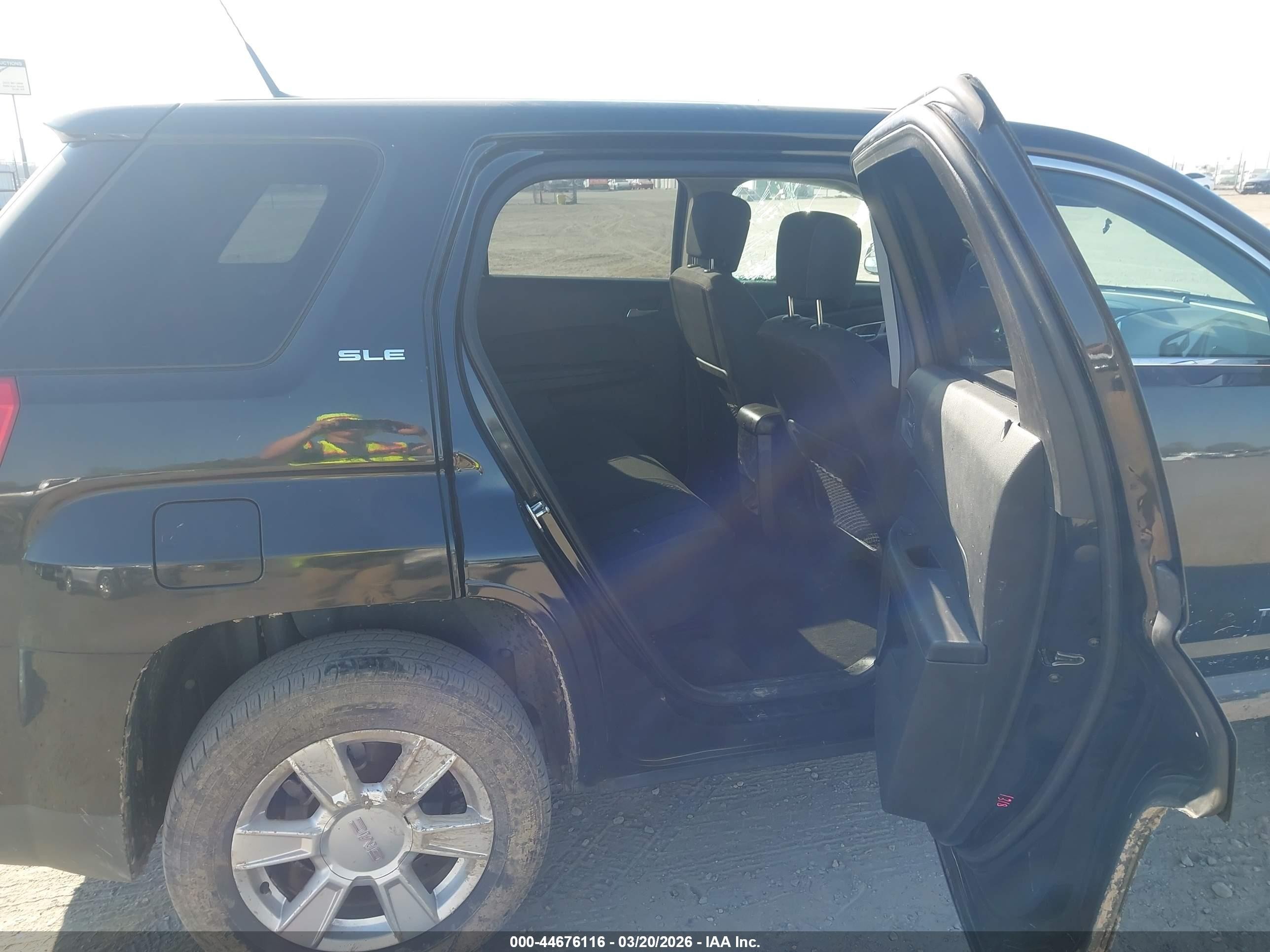 2012 Gmc Terrain Sle-1 Черный vin: 2GKALMEK4C6303585