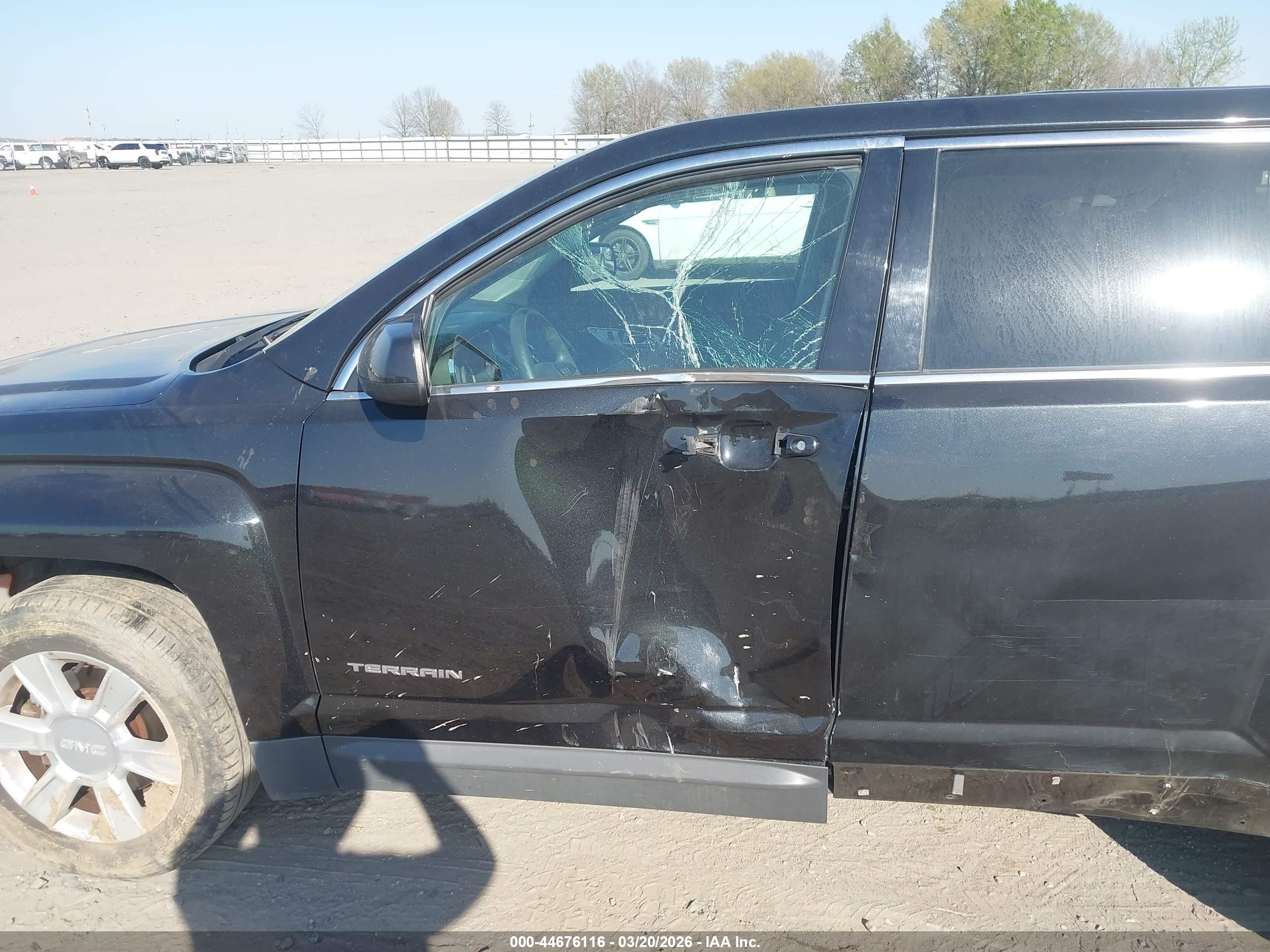 2012 Gmc Terrain Sle-1 Черный vin: 2GKALMEK4C6303585