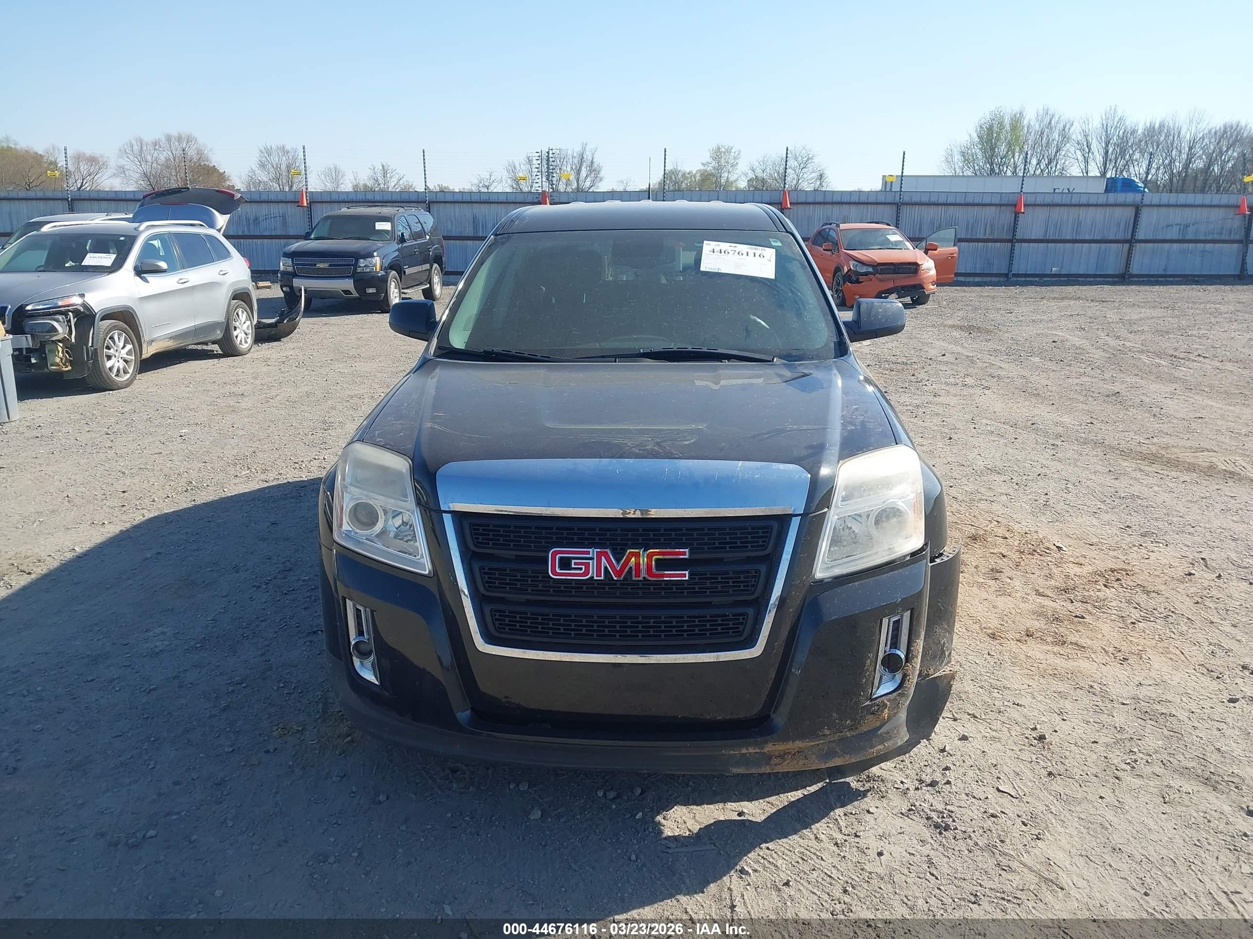 2012 Gmc Terrain Sle-1 Черный vin: 2GKALMEK4C6303585