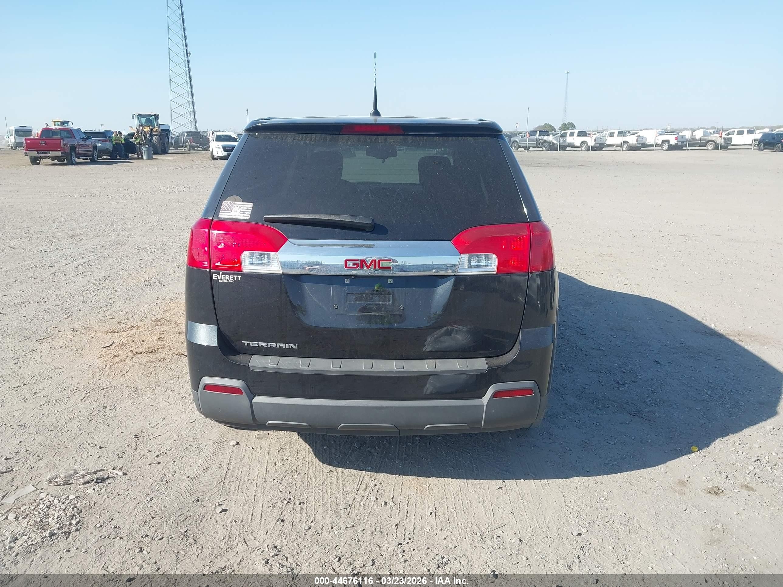 2012 Gmc Terrain Sle-1 Черный vin: 2GKALMEK4C6303585