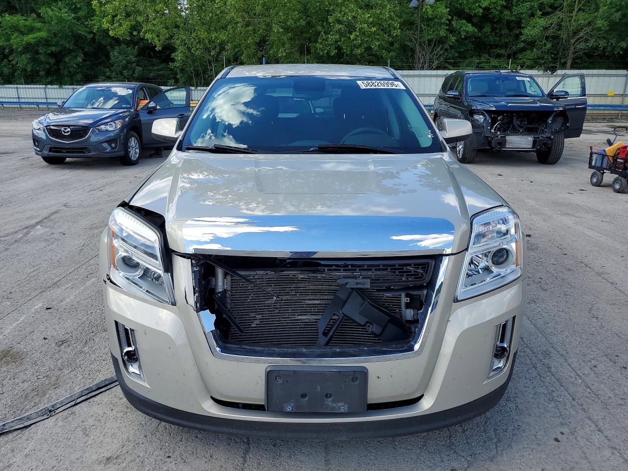 2012 Gmc Terrain Sle Beige vin: 2GKALMEK4C6359249