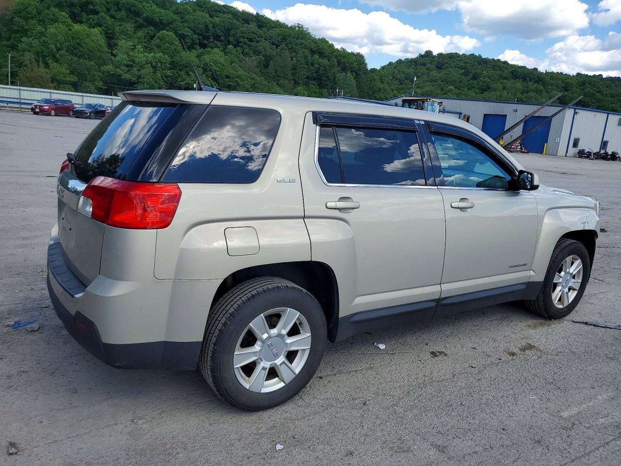 2012 Gmc Terrain Sle Beige vin: 2GKALMEK4C6359249
