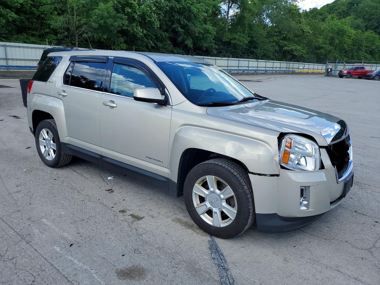 2012 Gmc Terrain Sle Beige vin: 2GKALMEK4C6359249