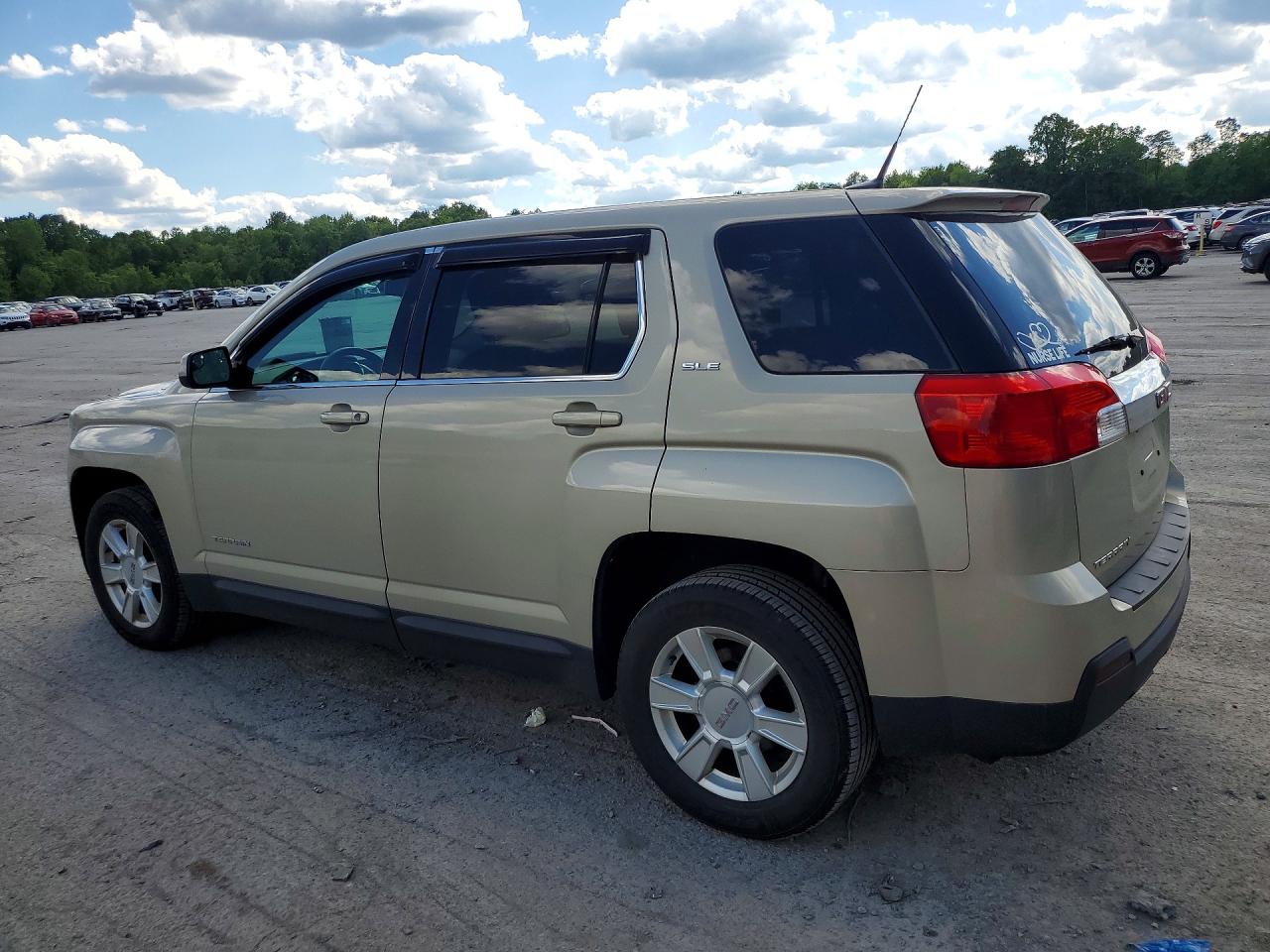 2012 Gmc Terrain Sle Beige vin: 2GKALMEK4C6359249