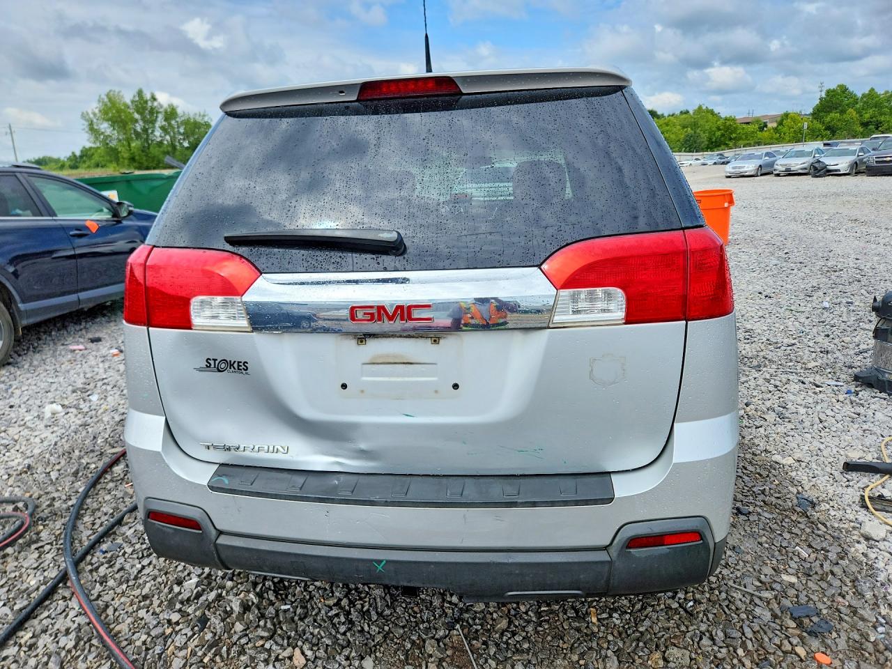 2012 Gmc Terrain Sle Серебряный vin: 2GKALMEK4C6399864