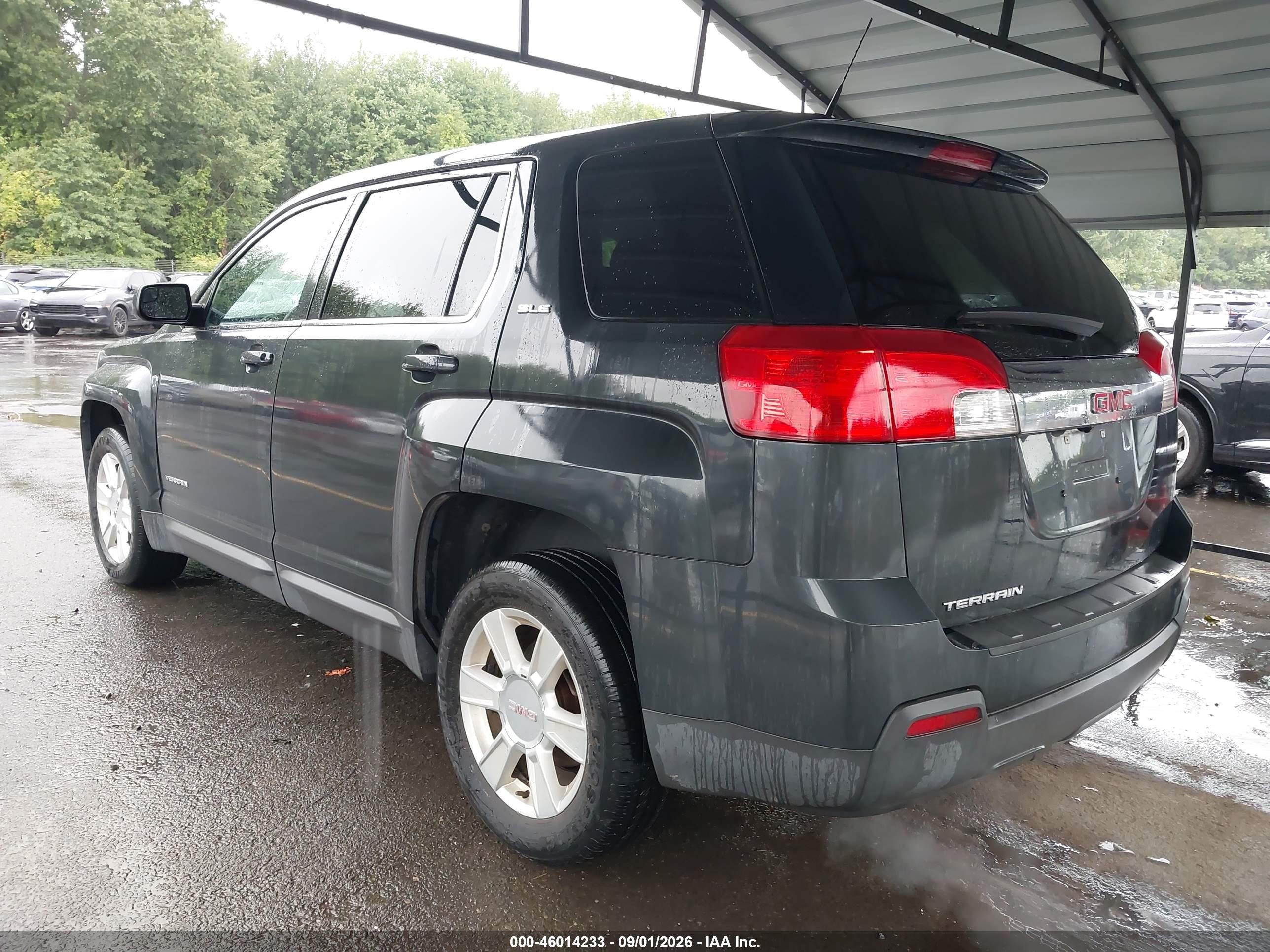 2013 Gmc Terrain Sle-1 Gray vin: 2GKALMEK4D6155536