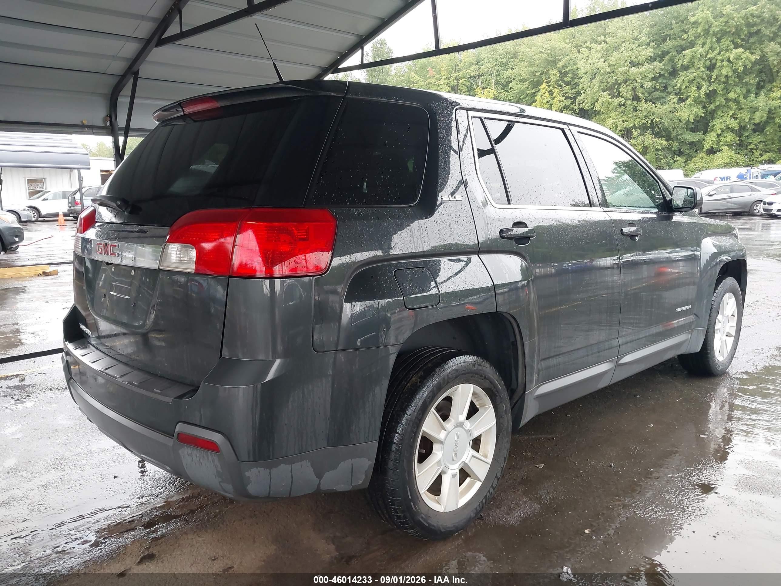 2013 Gmc Terrain Sle-1 Gray vin: 2GKALMEK4D6155536