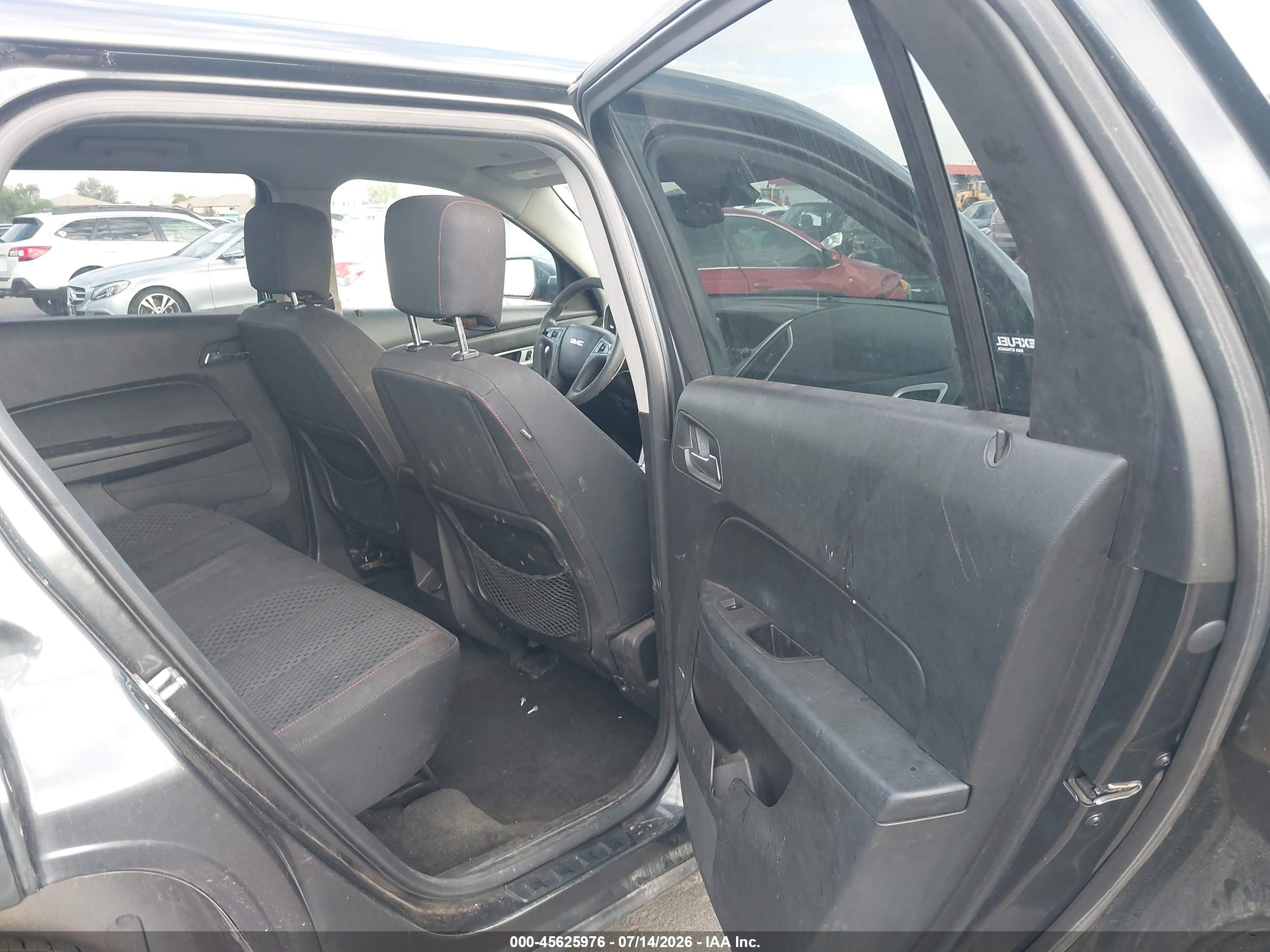 2013 Gmc Terrain Sle-1 Black vin: 2GKALMEK4D6178041