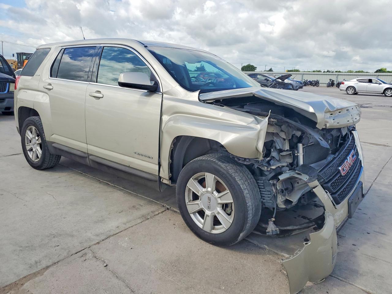 2013 Gmc Terrain Denali Awd Cream vin: 2GKALMEK4D6212169