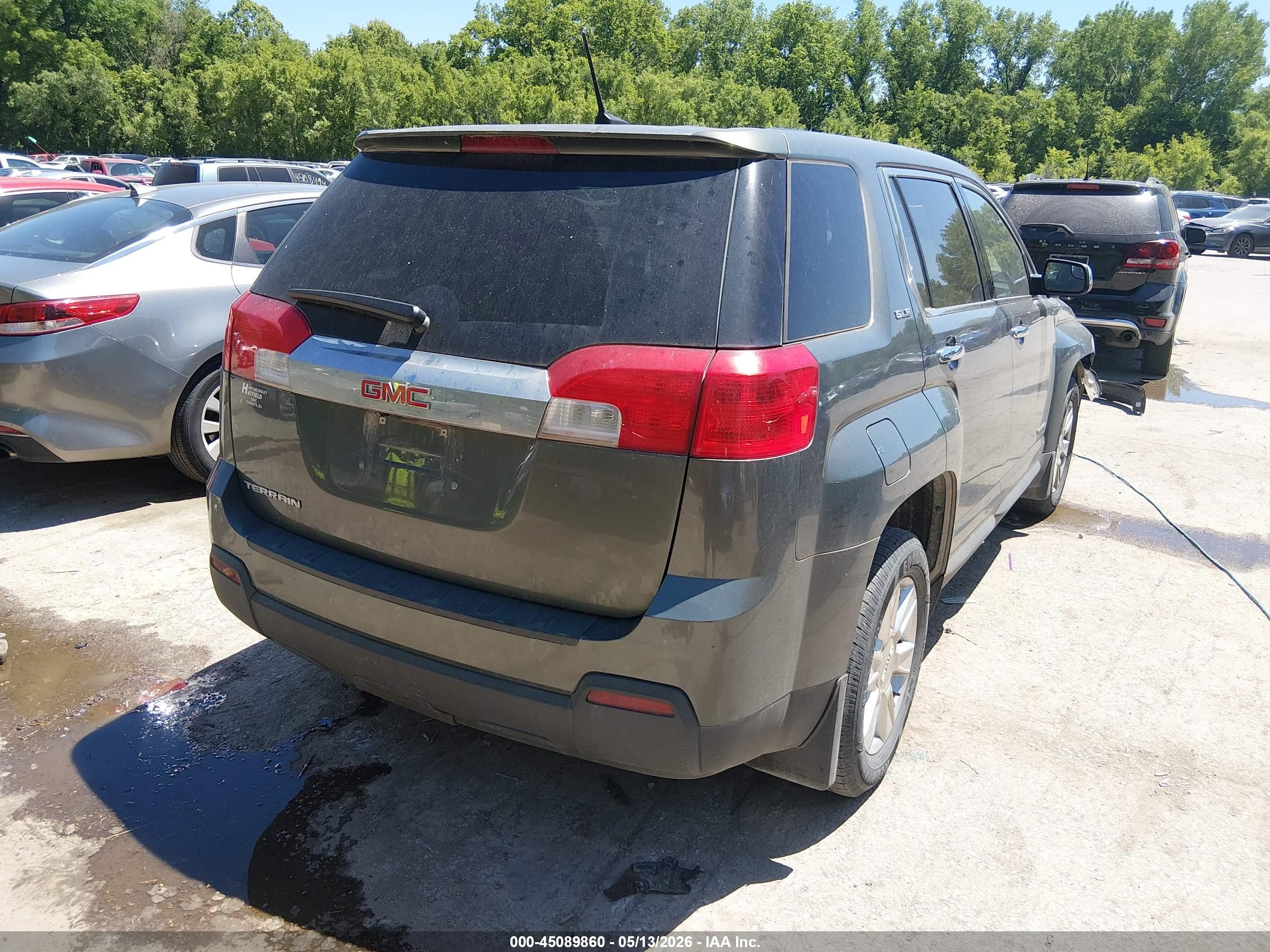 2013 Gmc Terrain Sle-1 Champagne vin: 2GKALMEK4D6218196