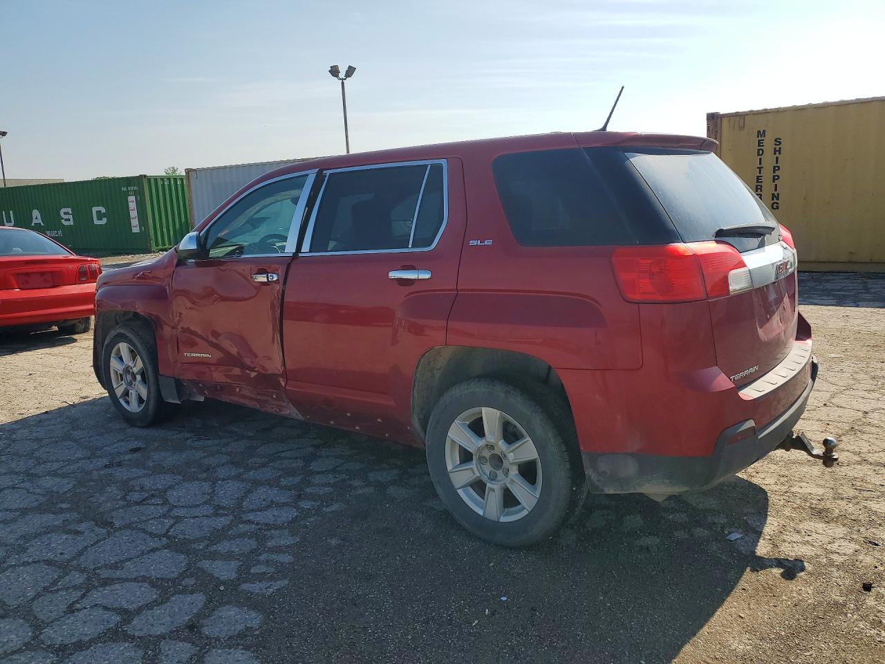 2013 Gmc Terrain Sle Темно-бордовый vin: 2GKALMEK4D6360757