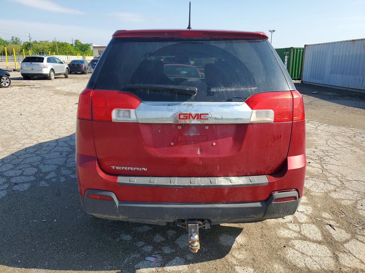 2013 Gmc Terrain Sle Темно-бордовый vin: 2GKALMEK4D6360757