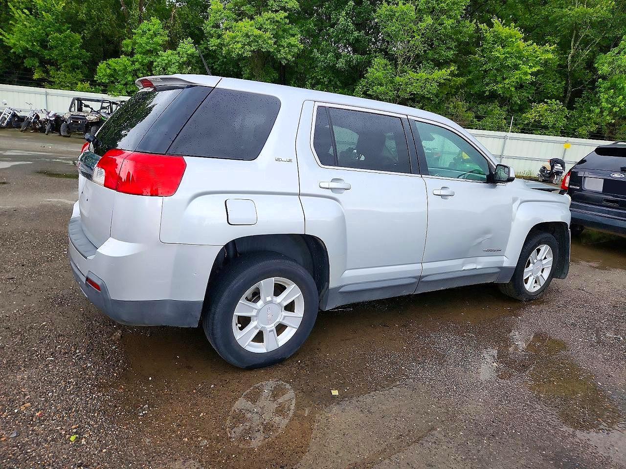 2013 Gmc Terrain Sle Silver vin: 2GKALMEK4D6375579