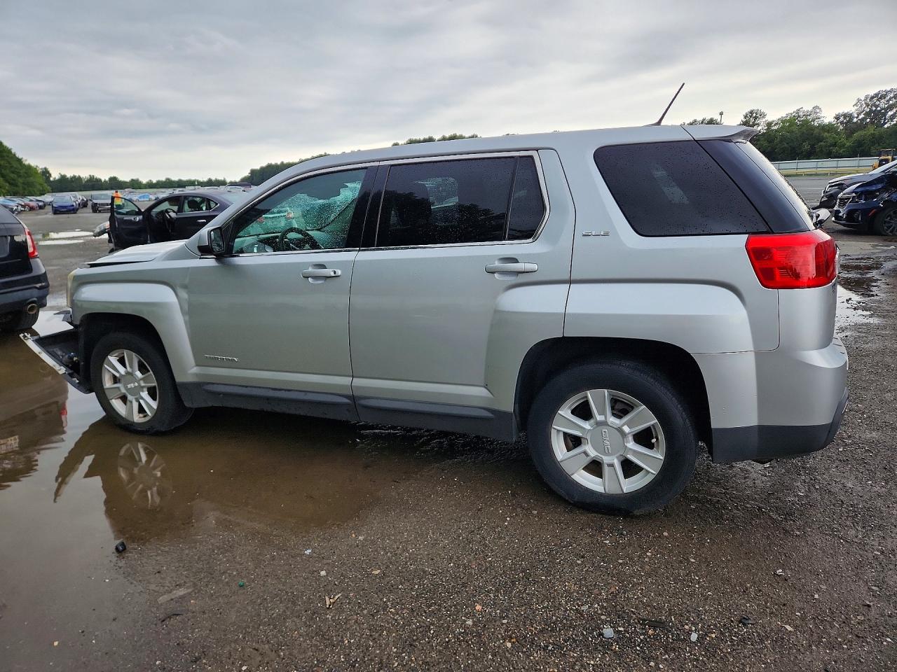 2013 Gmc Terrain Sle Silver vin: 2GKALMEK4D6375579