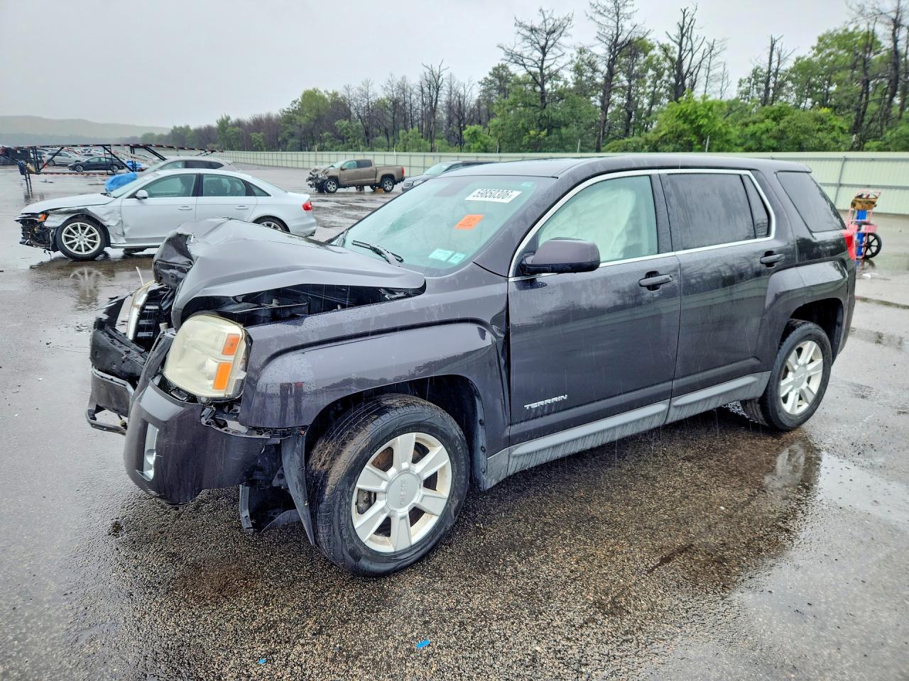 2013 Gmc Terrain Sle Black vin: 2GKALMEK4D6377302