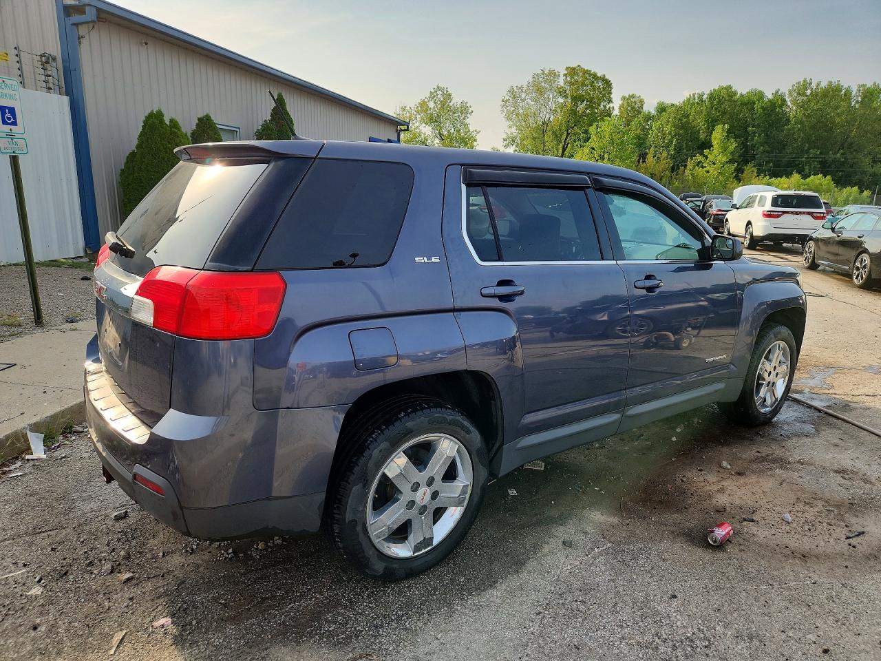 2013 Gmc Terrain Sle Gray vin: 2GKALMEK4D6433772