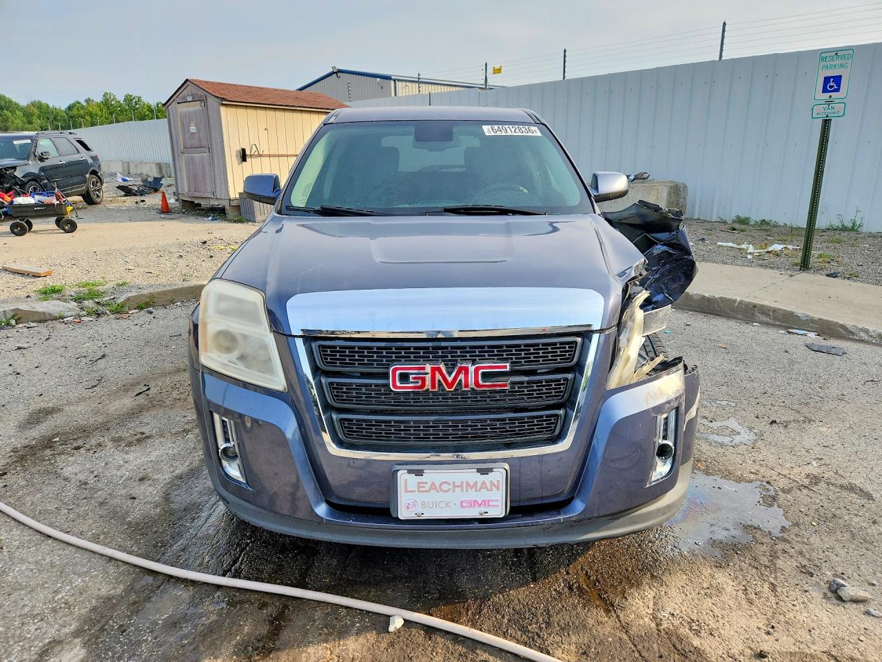 2013 Gmc Terrain Sle Gray vin: 2GKALMEK4D6433772