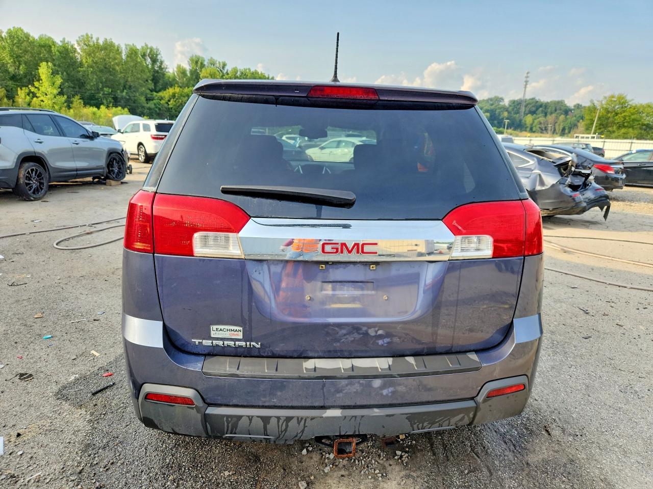 2013 Gmc Terrain Sle Gray vin: 2GKALMEK4D6433772
