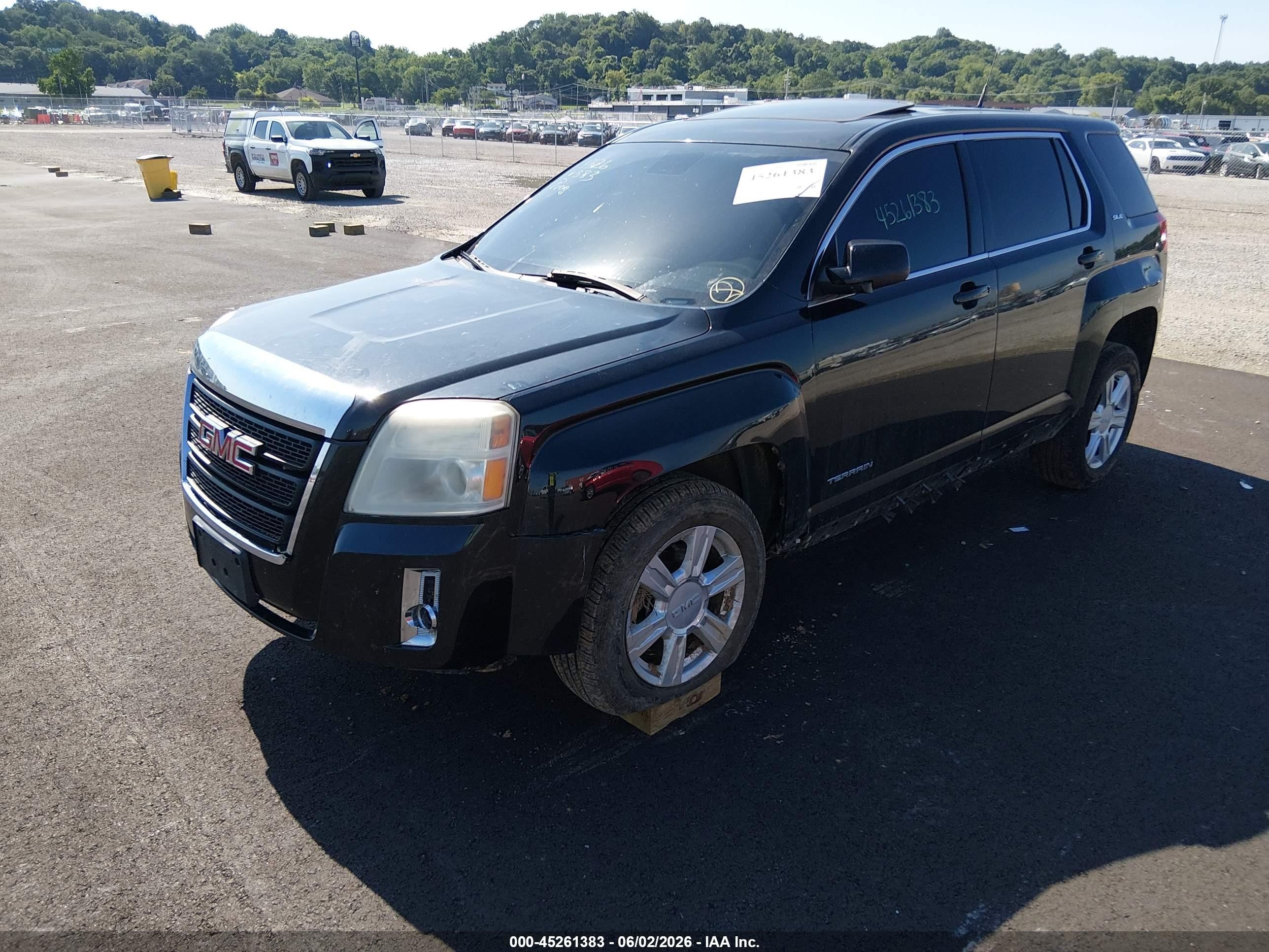 2014 Gmc Terrain Sle-1 Black vin: 2GKALMEK4E6122876
