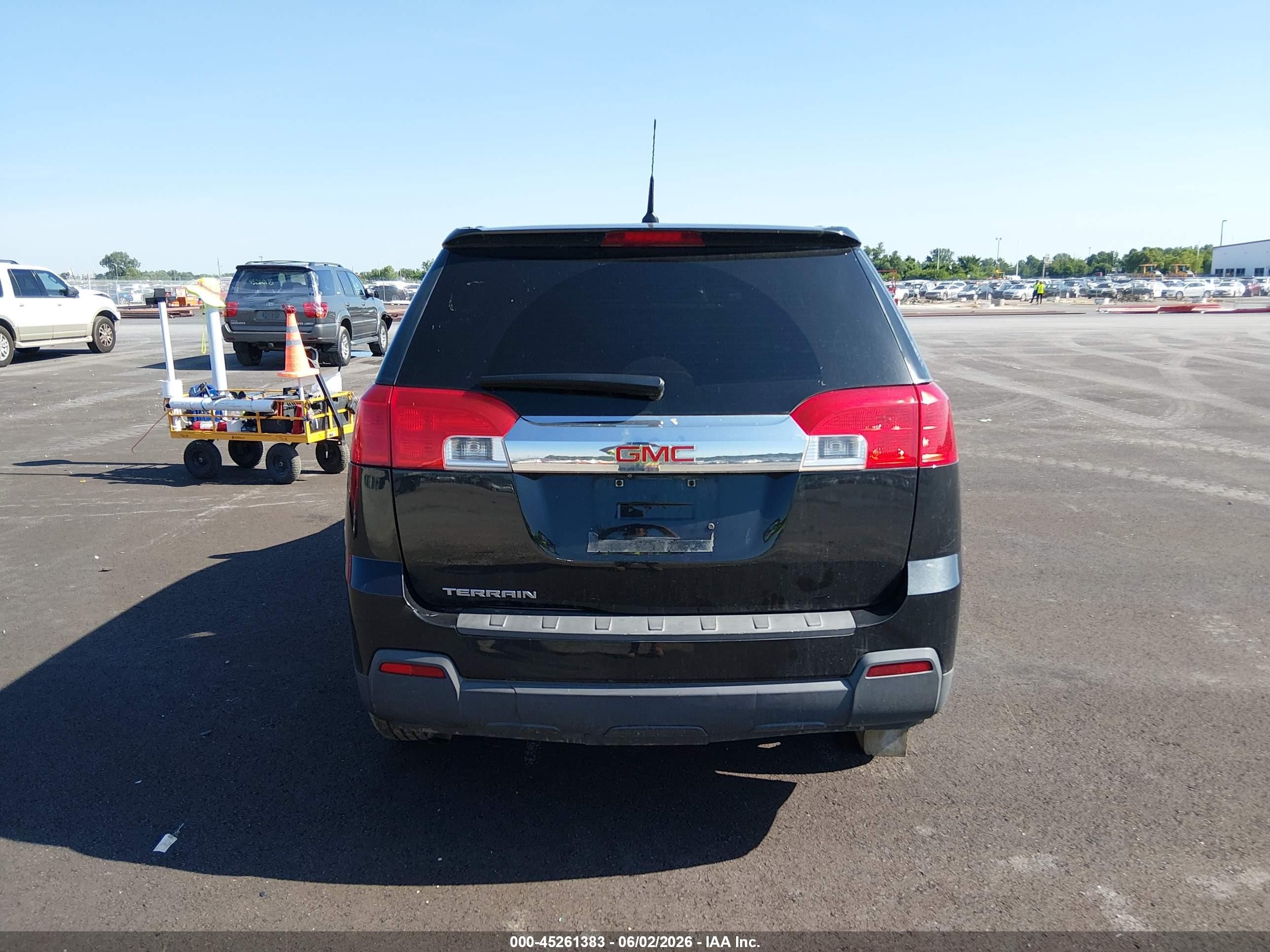 2014 Gmc Terrain Sle-1 Black vin: 2GKALMEK4E6122876