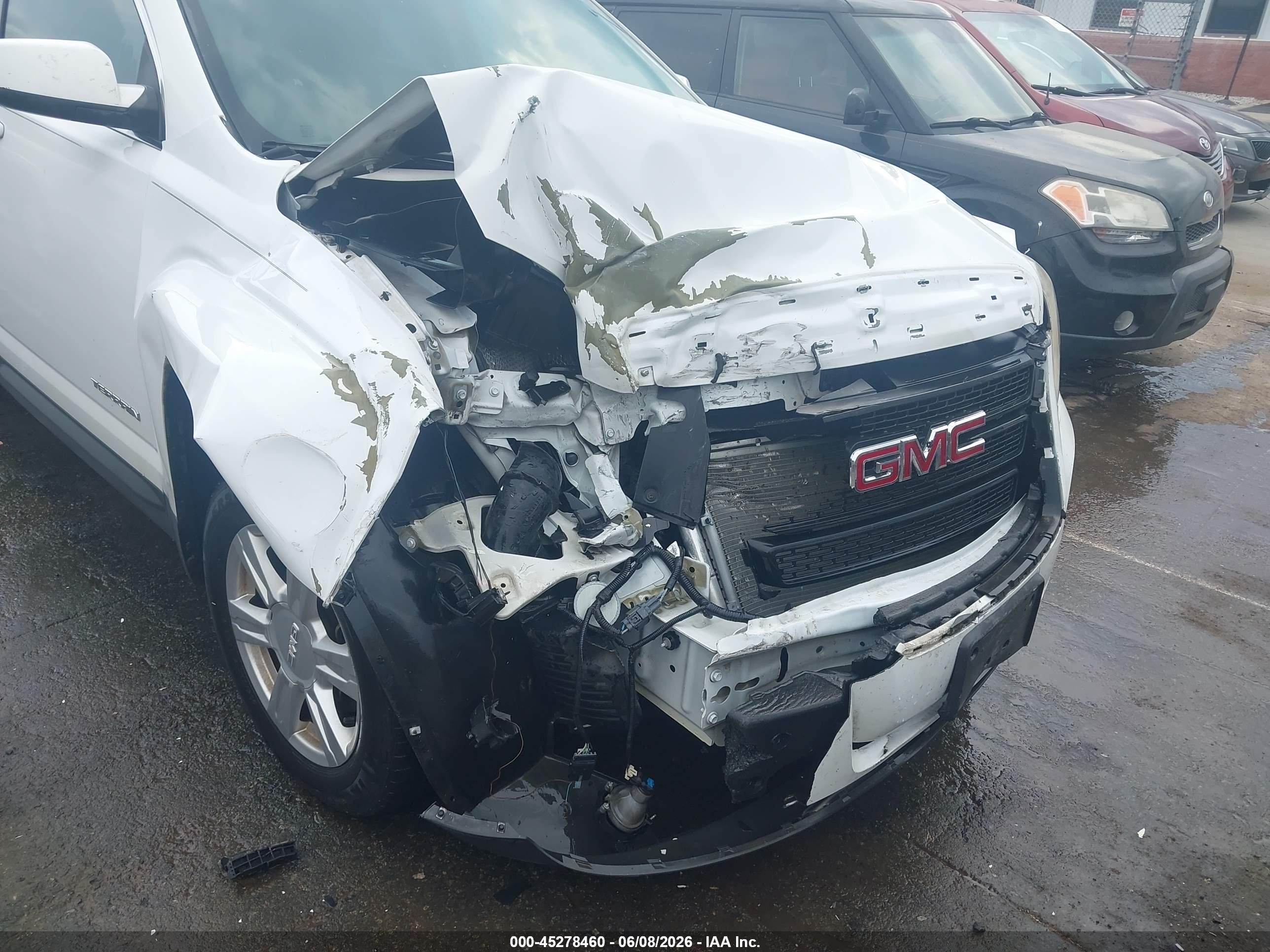 2014 Gmc Terrain Sle-1 White vin: 2GKALMEK4E6134994