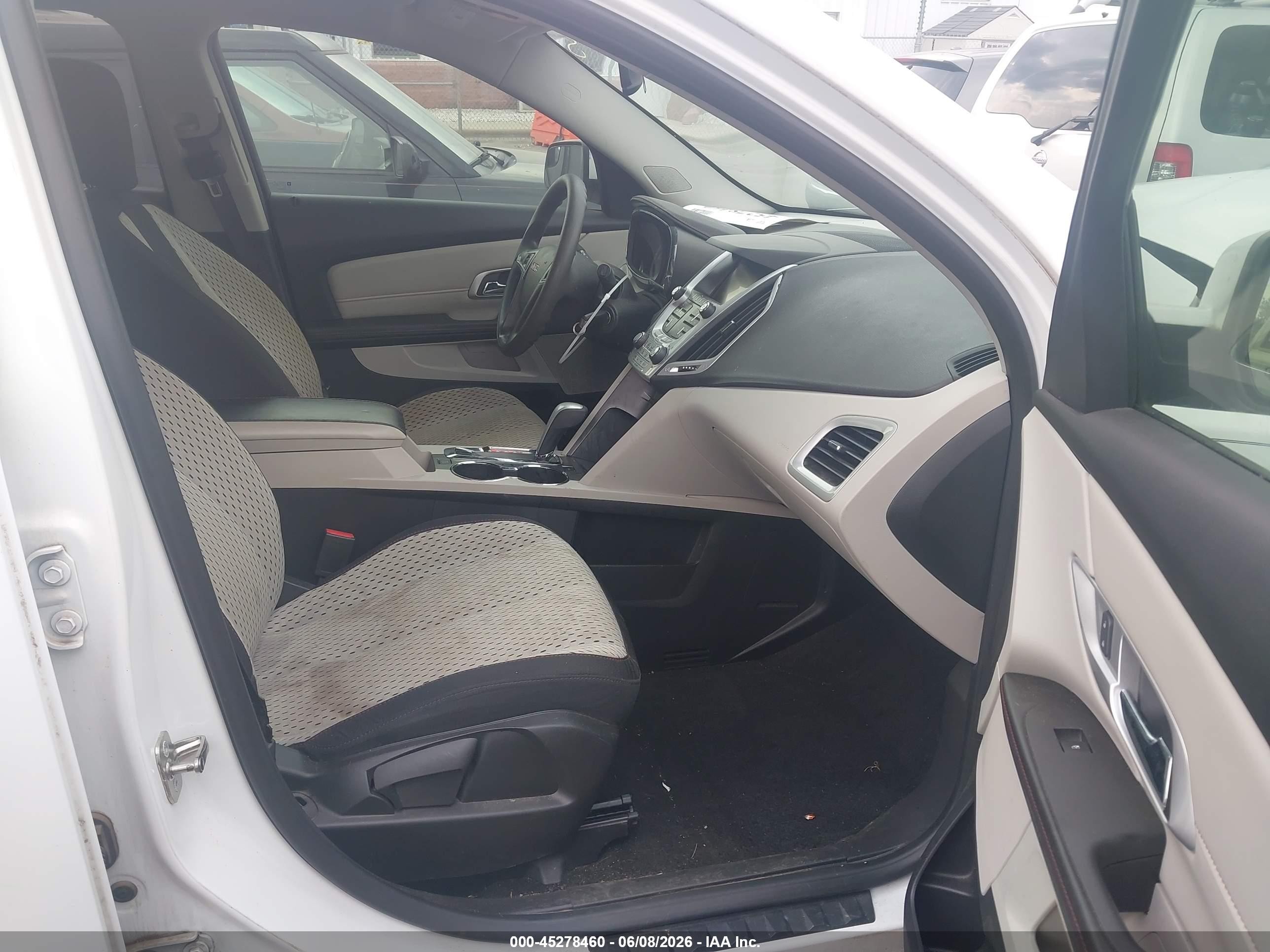 2014 Gmc Terrain Sle-1 White vin: 2GKALMEK4E6134994