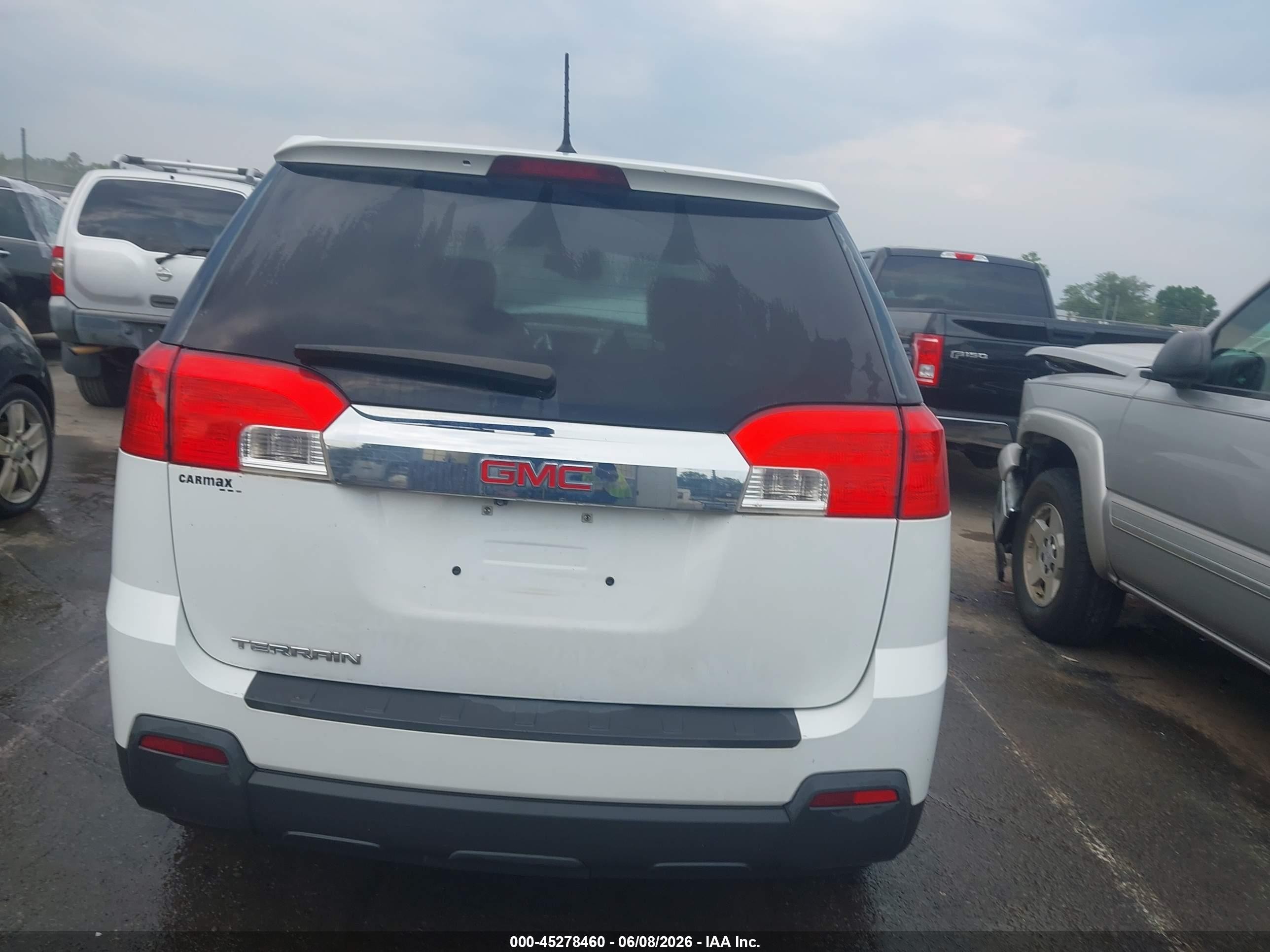 2014 Gmc Terrain Sle-1 White vin: 2GKALMEK4E6134994