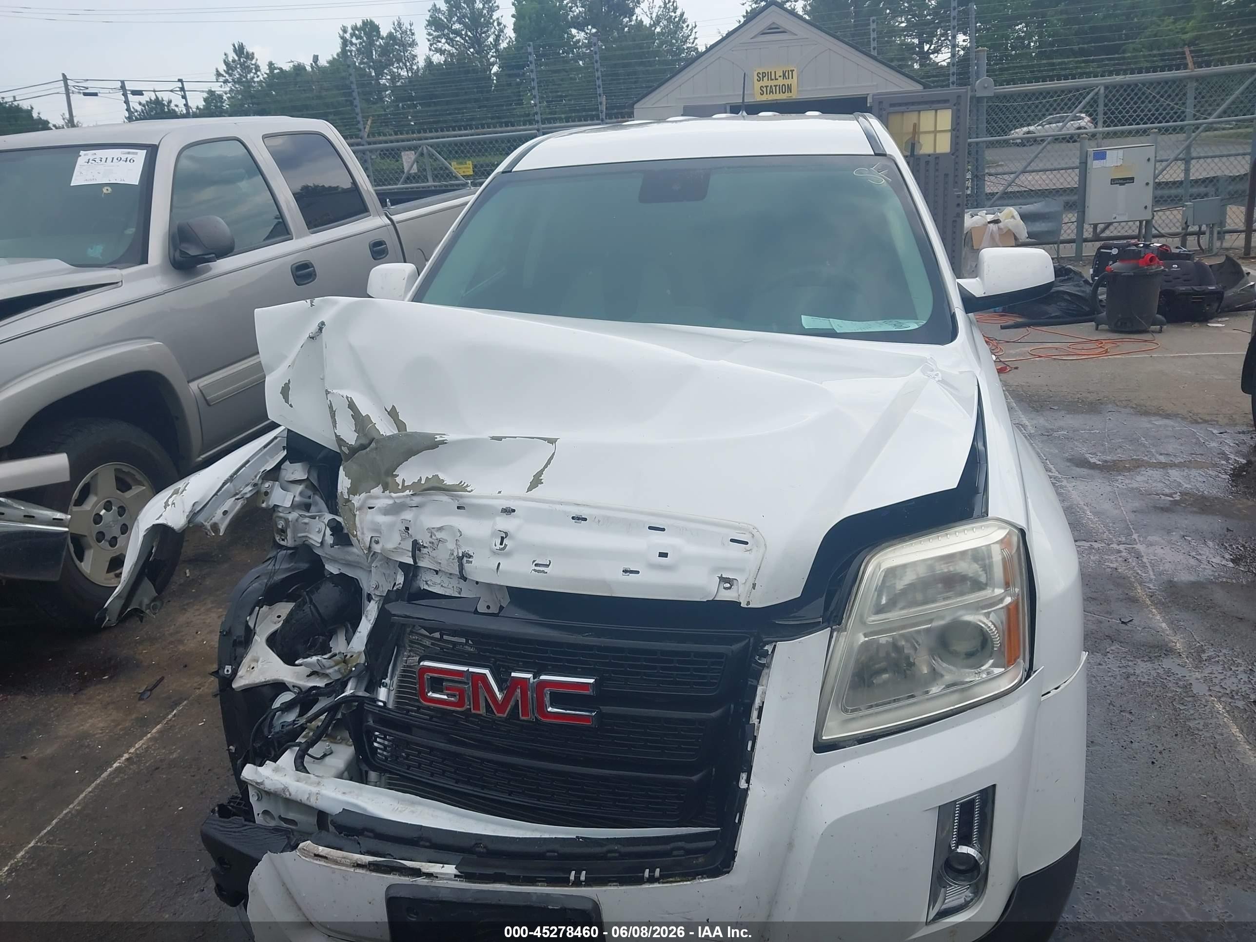 2014 Gmc Terrain Sle-1 White vin: 2GKALMEK4E6134994