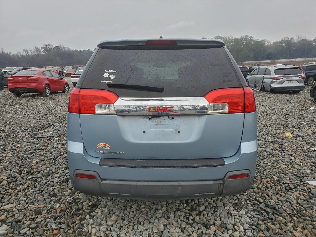 2014 Gmc Terrain Sle Blue vin: 2GKALMEK4E6150371