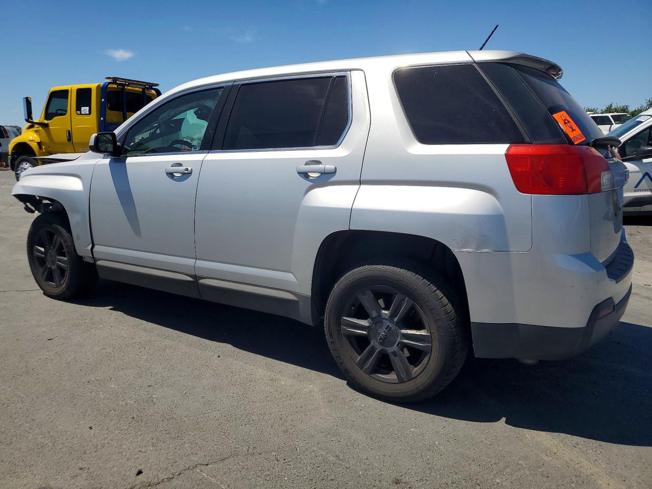 2014 Gmc Terrain Sle Silver vin: 2GKALMEK4E6158552
