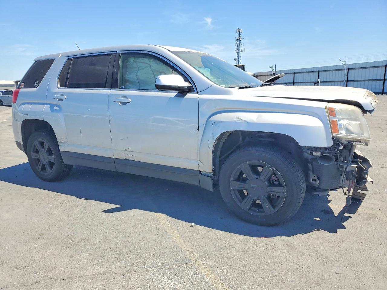 2014 Gmc Terrain Sle Silver vin: 2GKALMEK4E6158552