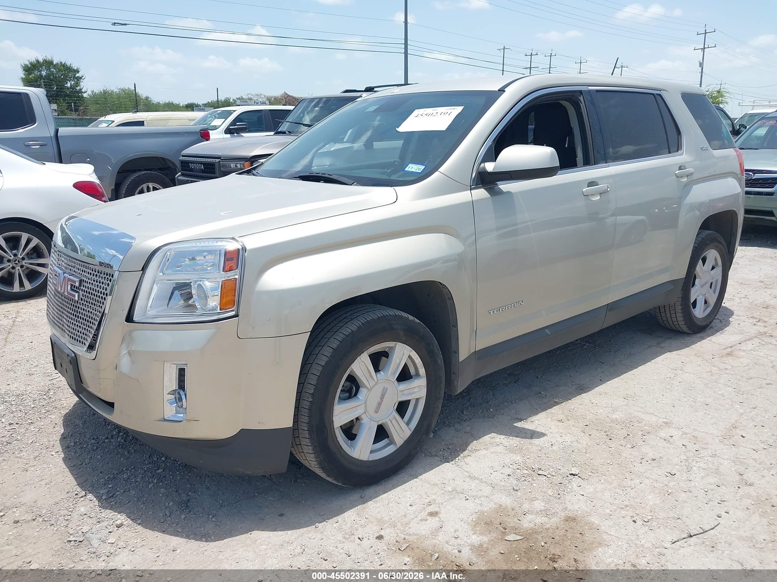 2014 Gmc Terrain Sle-1 Silver vin: 2GKALMEK4E6163721